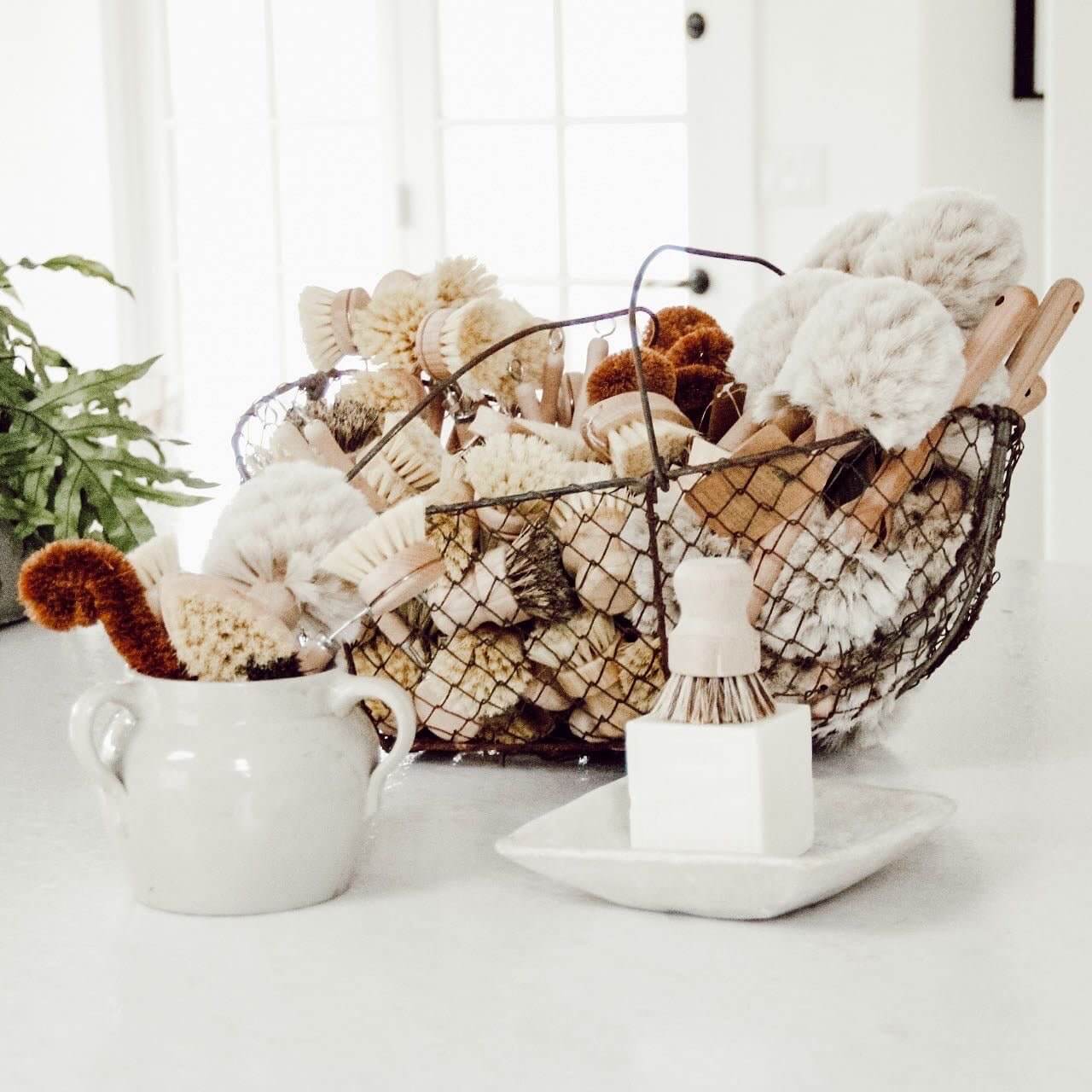 Cleaning Utensils & Accessories: A Collections of Dish Brushes, Soaps and Pot Scrubbers - Debra Hall Lifestyle