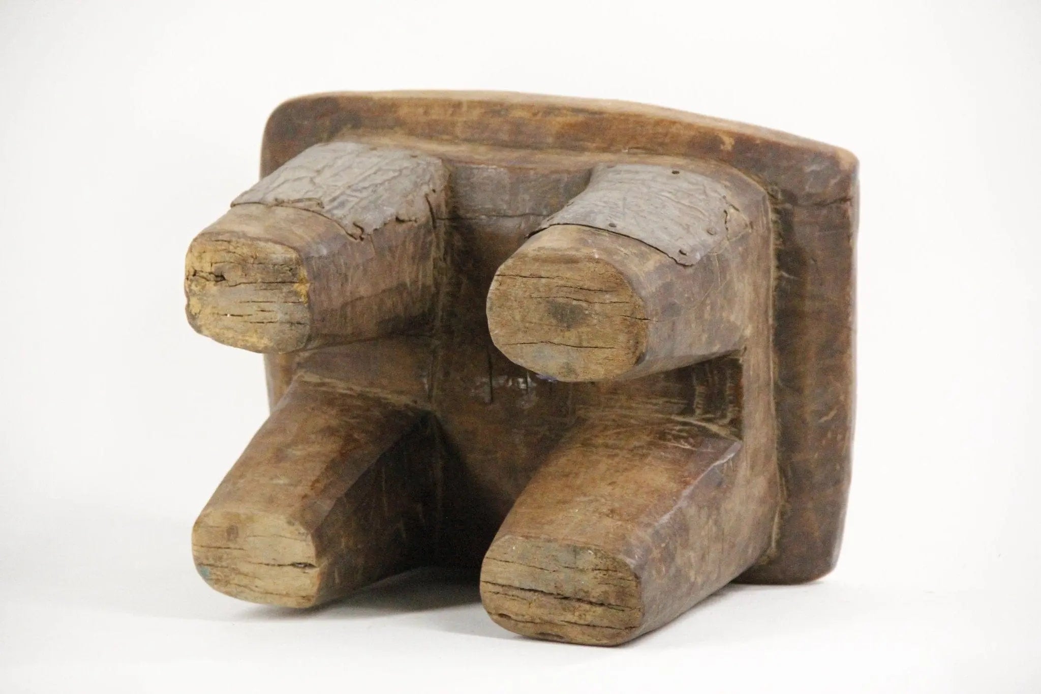 African Wood Stool |  Antique Senufo | Ships Free  Debra Hall Lifestyle