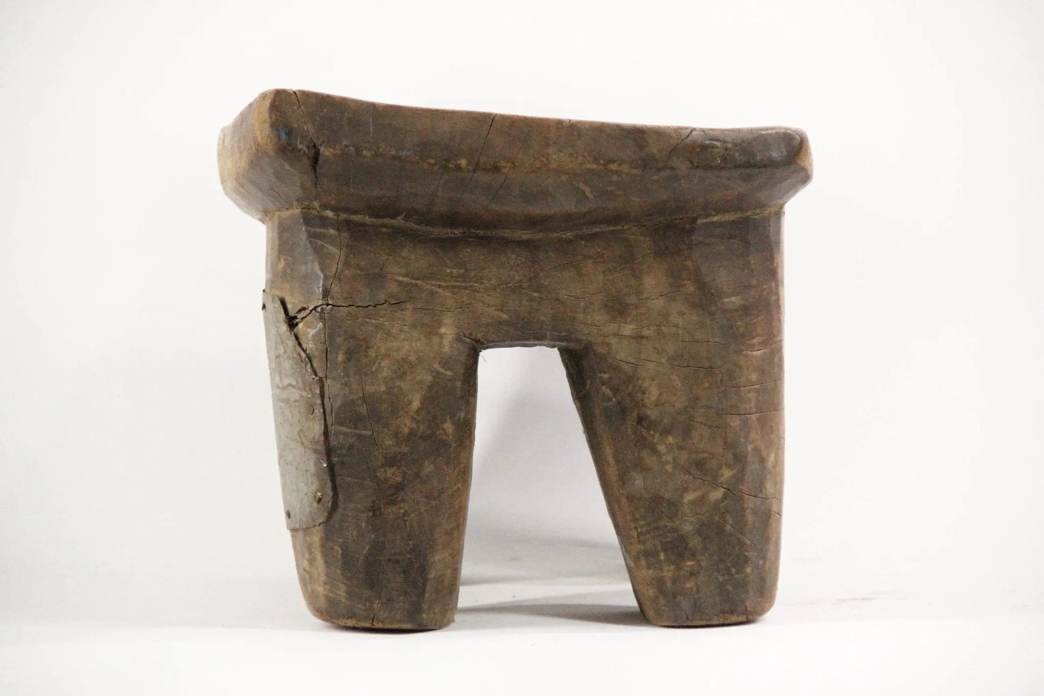 African Wood Stool |  Antique Senufo | Ships Free  Debra Hall Lifestyle