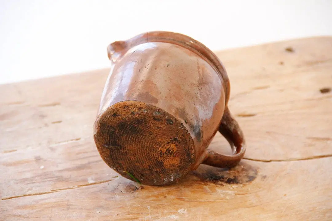 Antique French Stoneware Pitcher | Small  Debra Hall Lifestyle