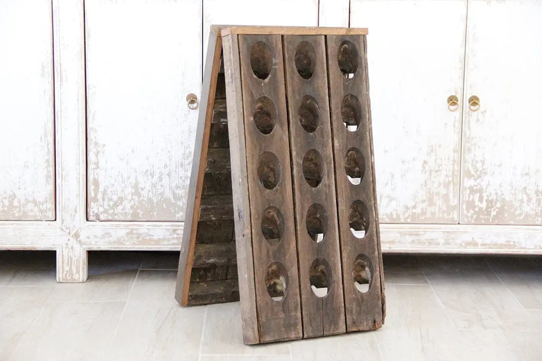 Antique French Wine Rack | Double Sided Debra Hall Lifestyle