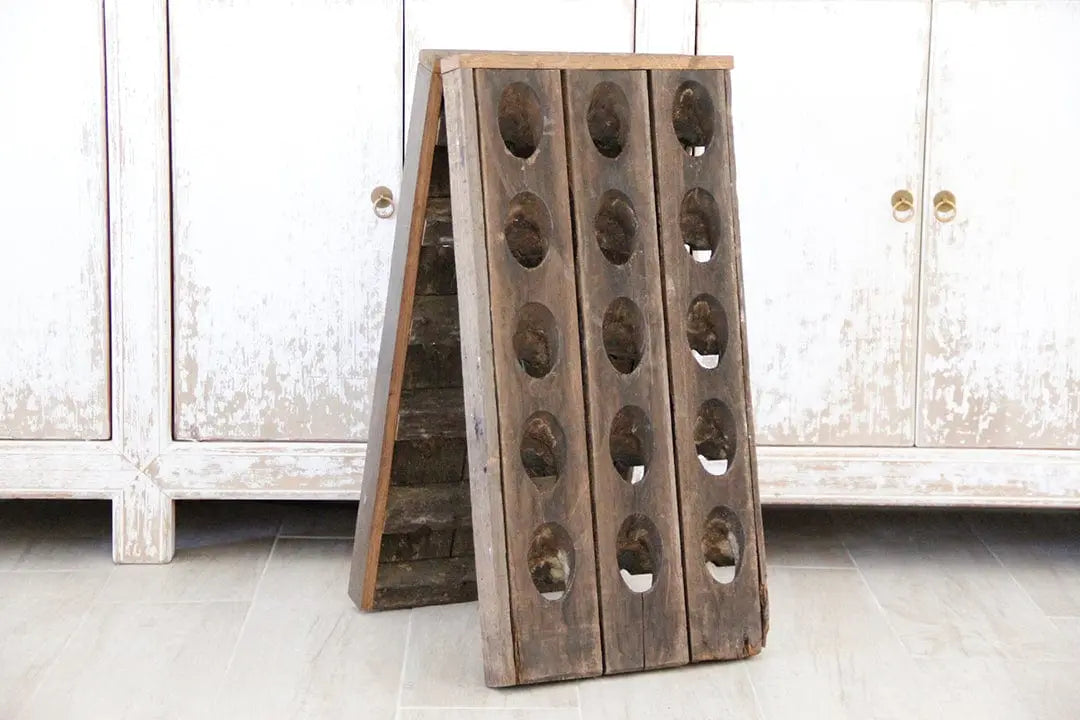 Antique French Wine Rack | Double Sided  Debra Hall Lifestyle