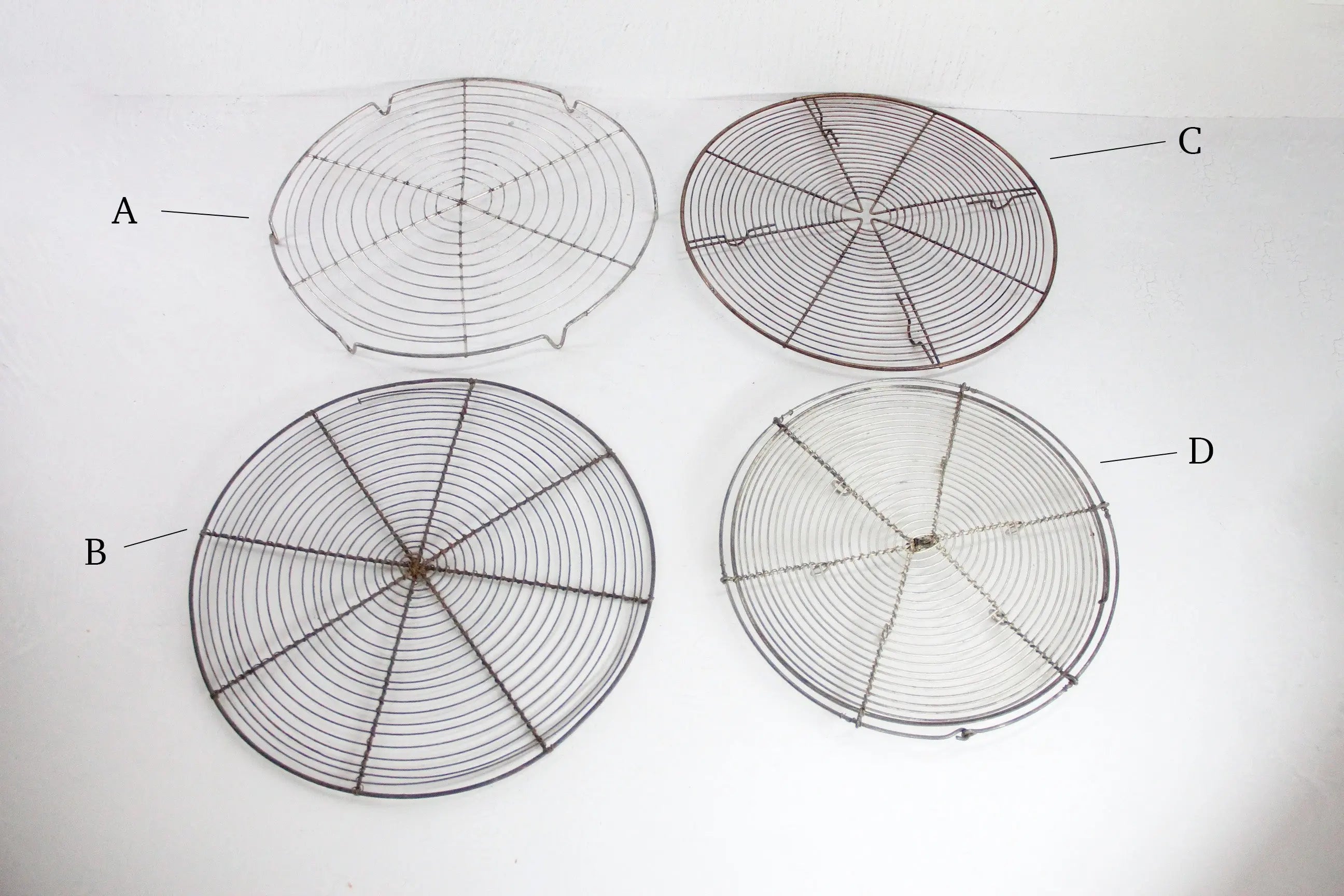 Antique French Wire Cooling Rack | Wire Trivet Medium Debra Hall Lifestyle