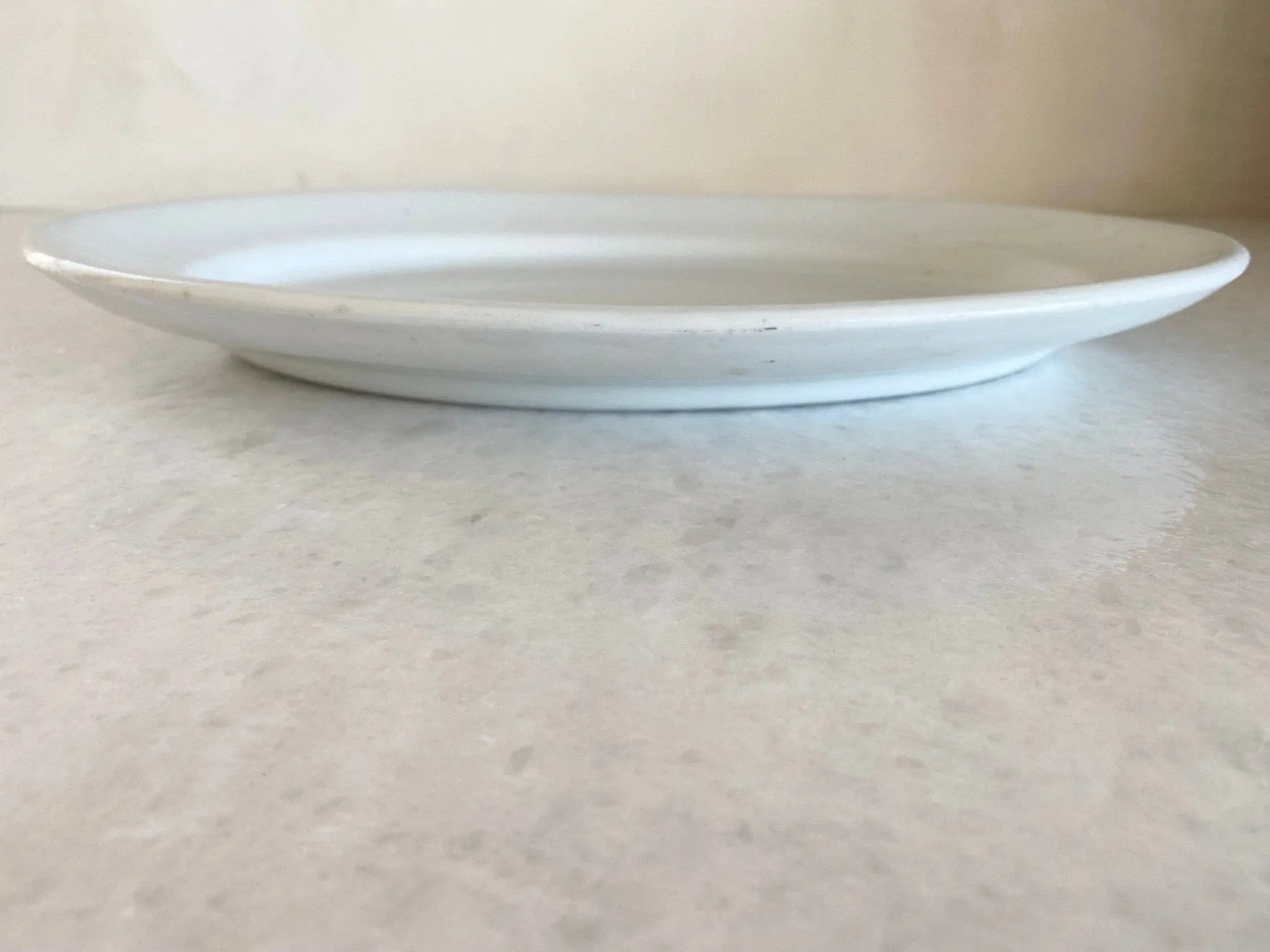 Antique Ironstone Platter | 1864-92 H. Burgess Serveware Debra Hall Lifestyle