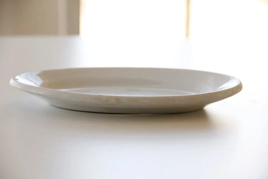Antique Ironstone Platter | Pankhurst Serveware Debra Hall Lifestyle