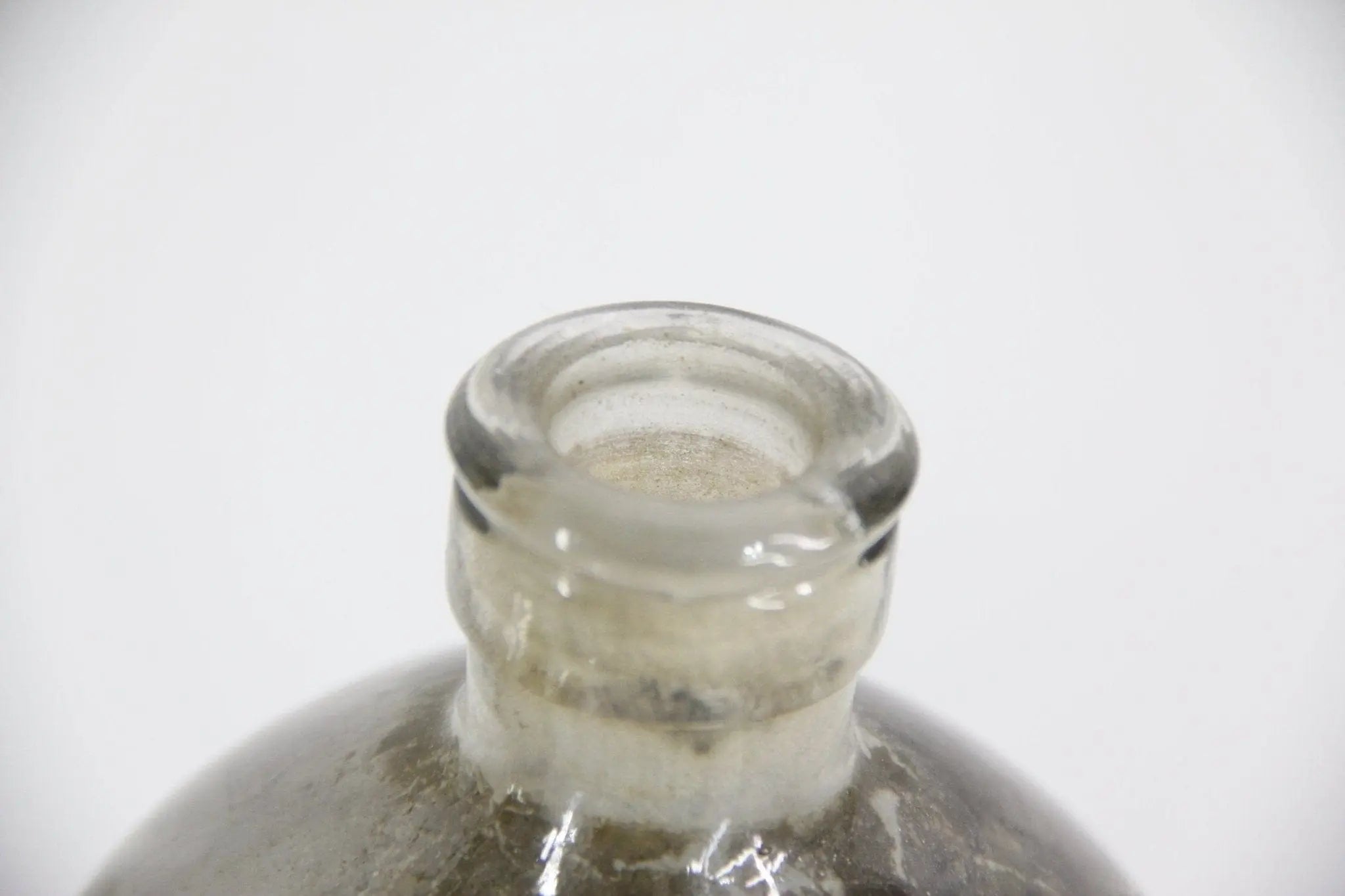 Antique Mercury Glass Apothecary Bottle | Stopper  Debra Hall Lifestyle