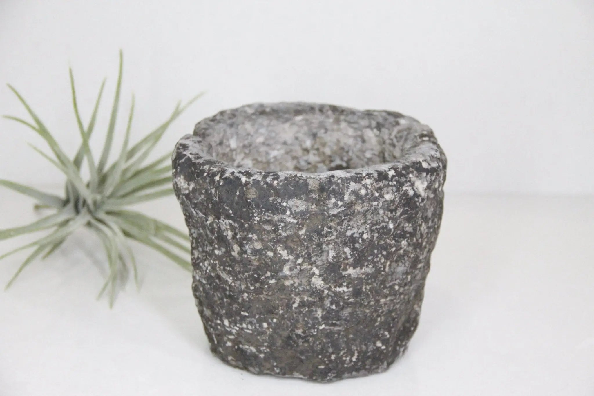 Antique Mortar | Stone Bowl  Debra Hall Lifestyle