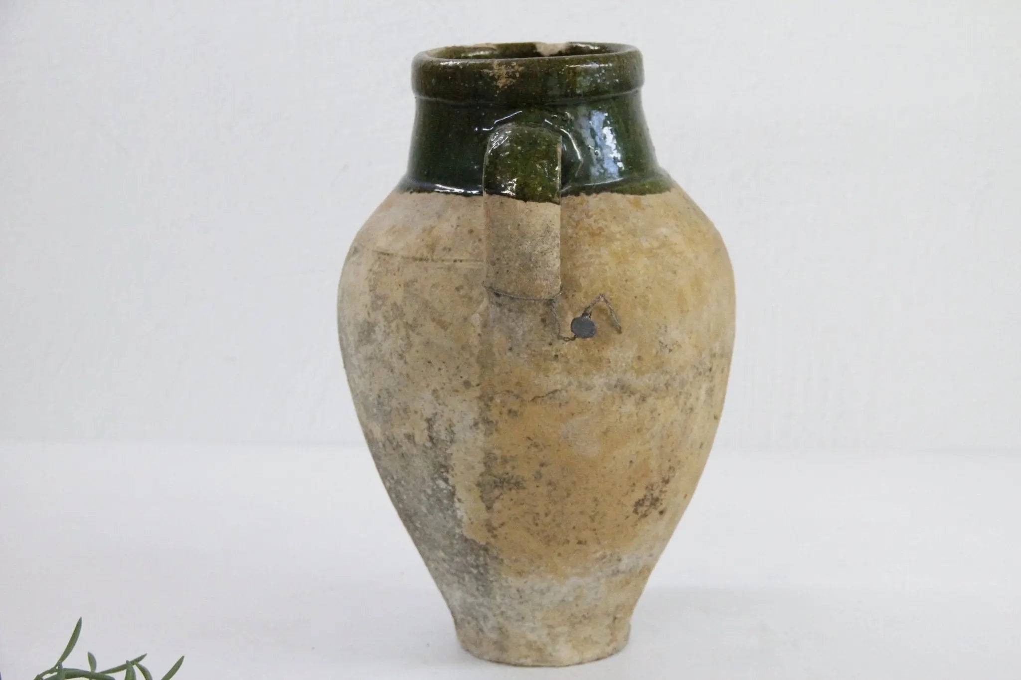 Antique Olive Jar | Wabi-Sabi Vessel  Debra Hall Lifestyle