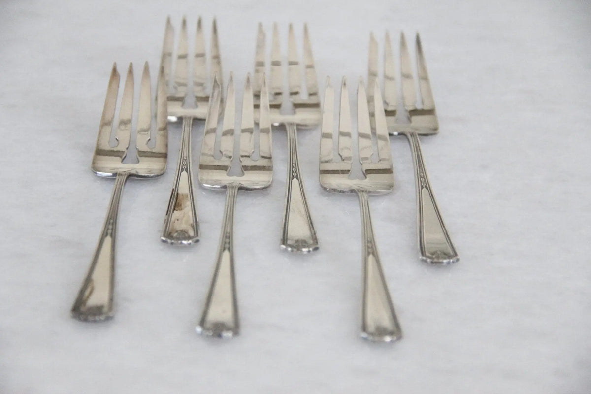 Antique Silverware Set Gorham Flatware Forks Pieces – Debra