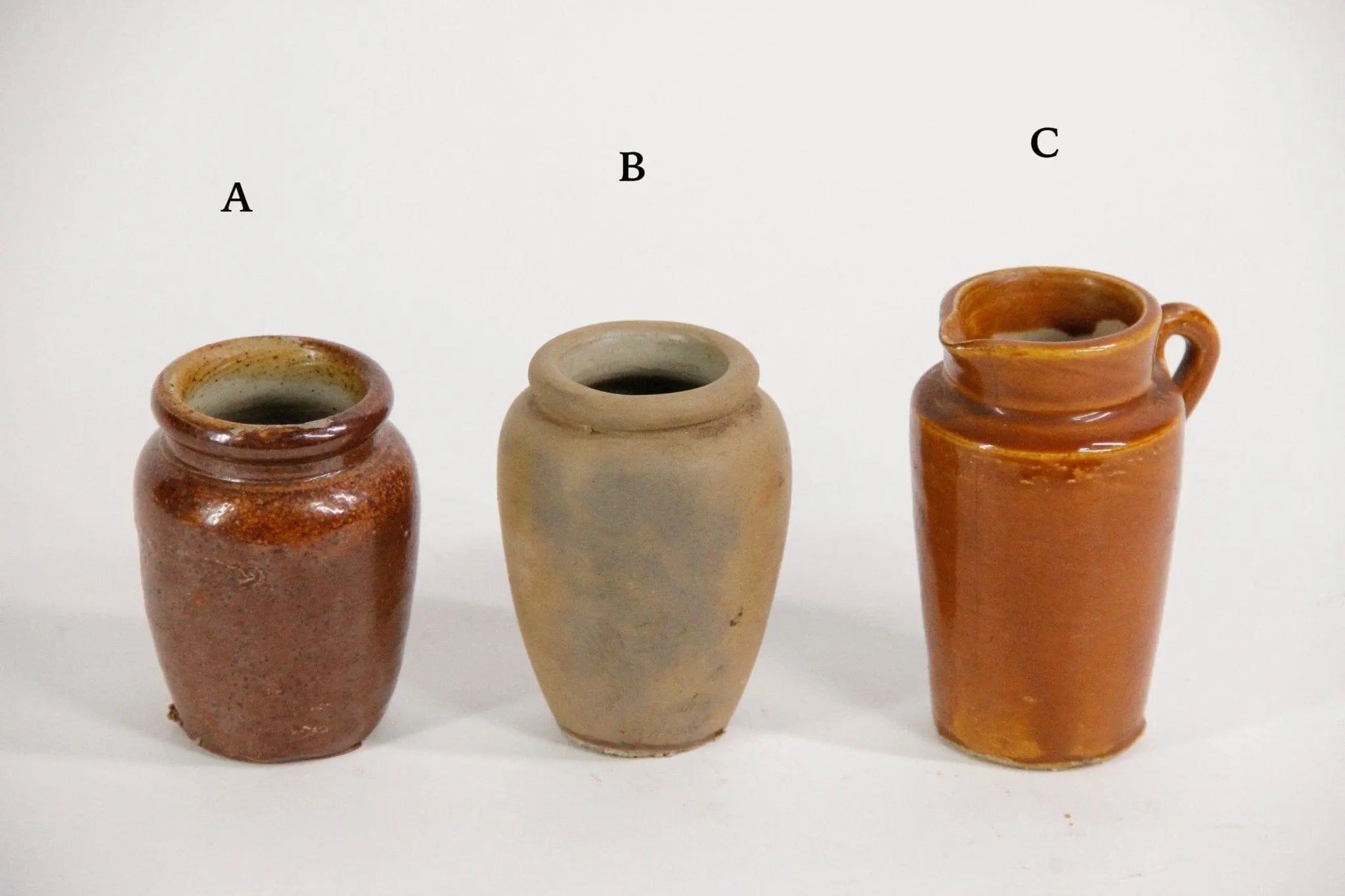 Antique Stoneware Cream Pot|  English Pot  Debra Hall Lifestyle