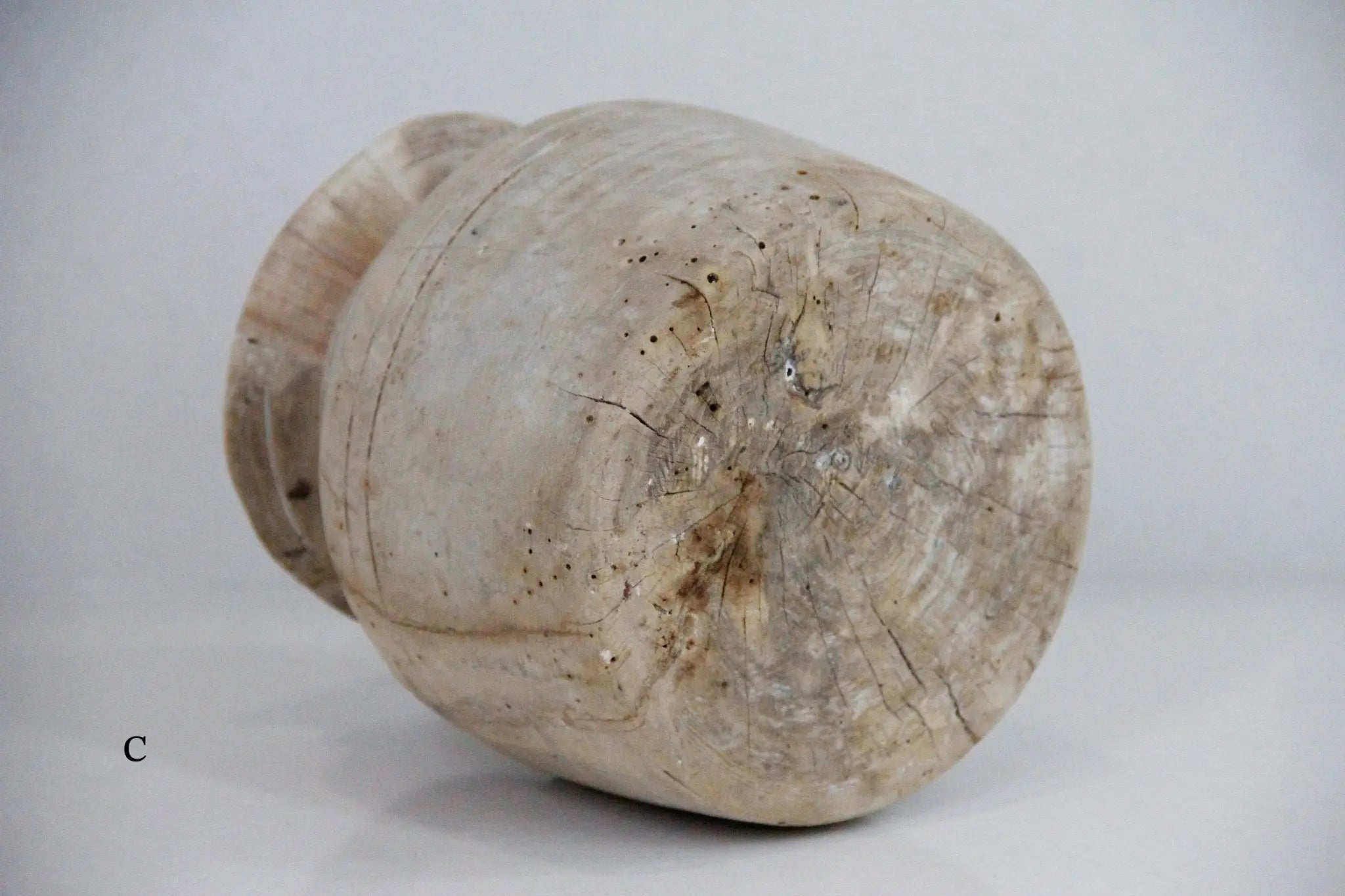 Antique Vessel | Wooden Water Pot  Debra Hall Lifestyle