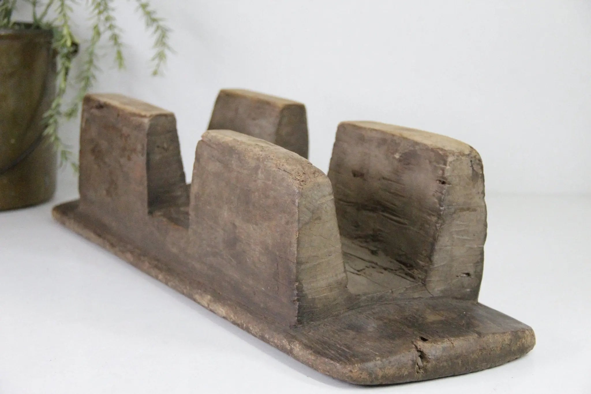 Antique Wooden Stool | African  Debra Hall Lifestyle