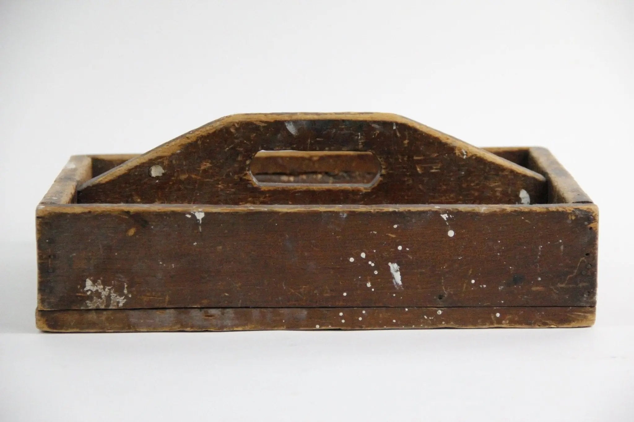 Antique Wooden Tool Caddy | Tote  Debra Hall Lifestyle