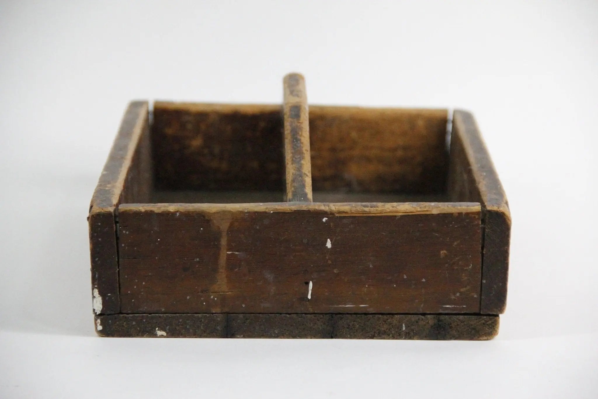 Antique Wooden Tool Caddy | Tote  Debra Hall Lifestyle