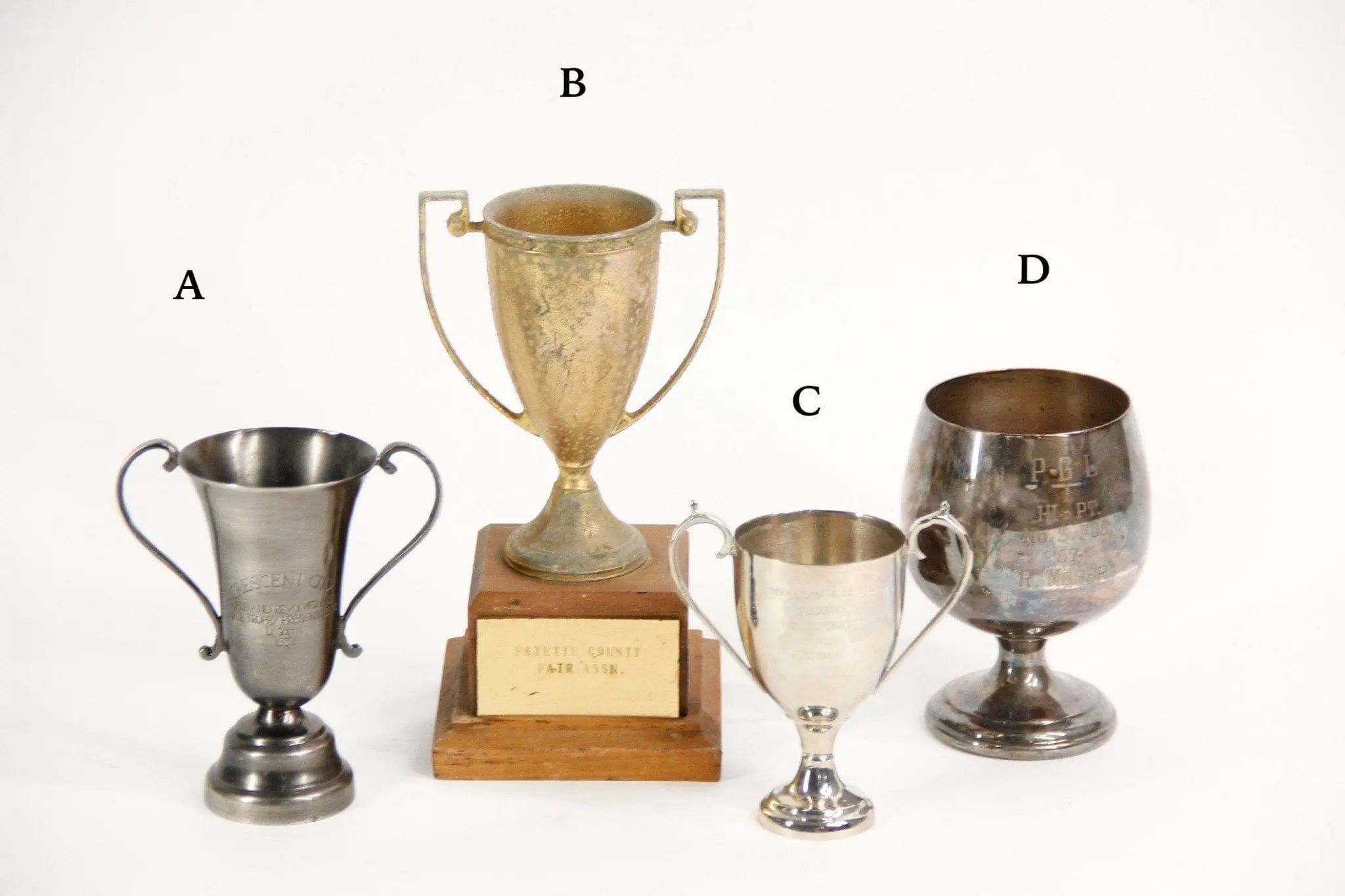Assorted Antique Silver Plated Trophy | Loving Cup  Debra Hall Lifestyle
