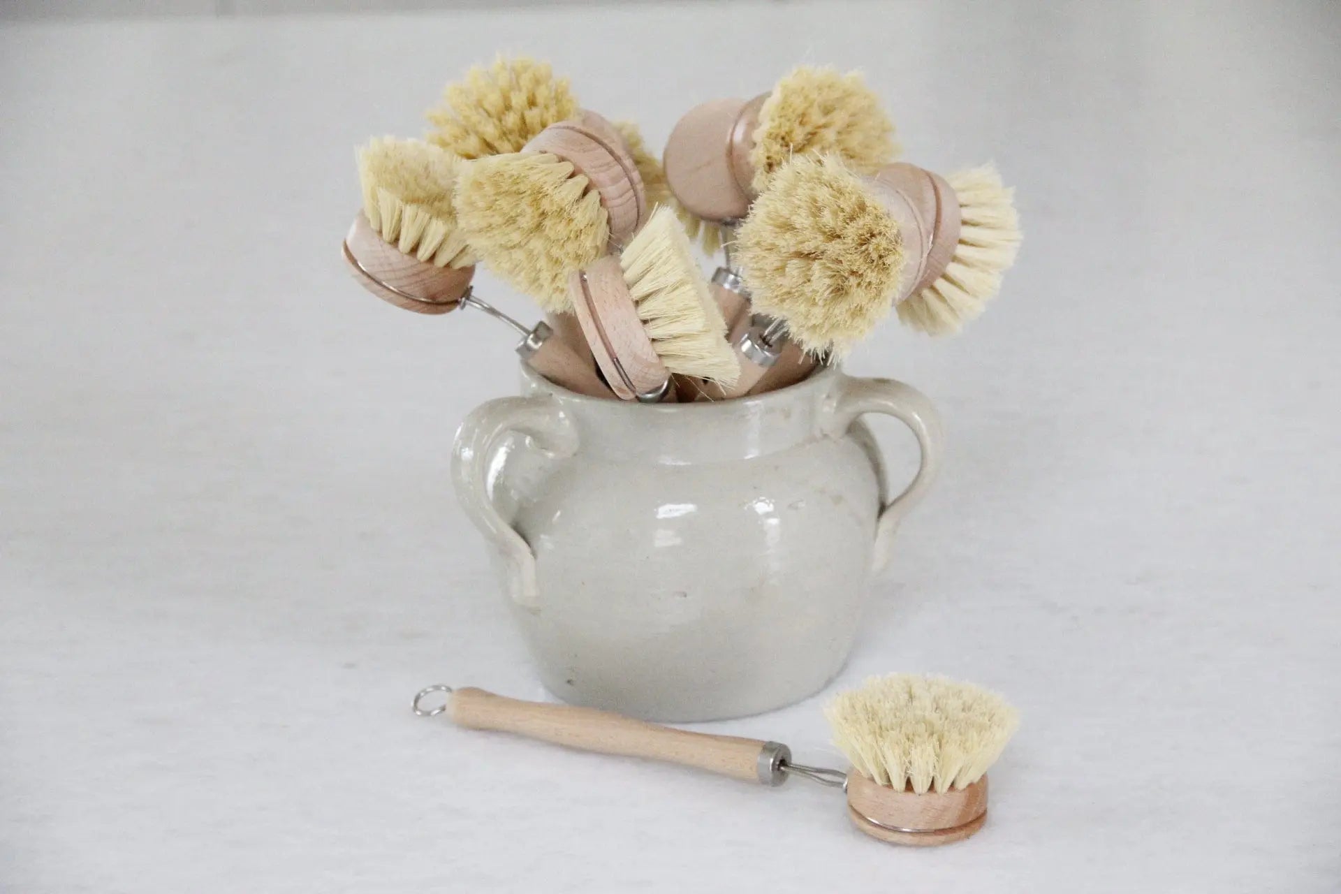 Beachwood Long Handle Dish Brush | Kitchen Scrub Brush  Debra Hall Lifestyle