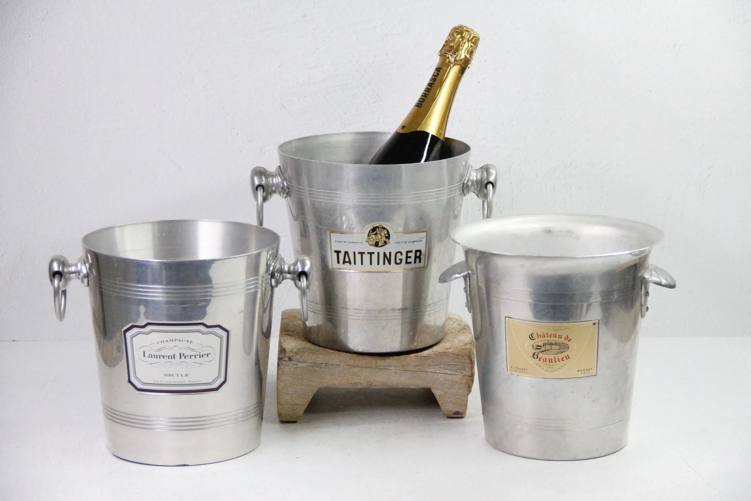 French Champagne Bucket Vintage | Chiller-Bar Decor Debra Hall Lifestyle