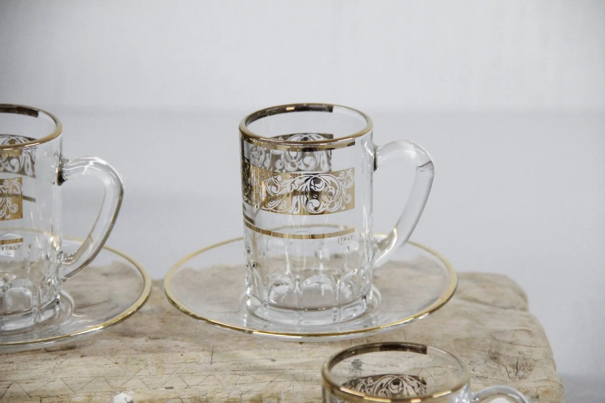 French Espresso Cups | Vintage  Debra Hall Lifestyle
