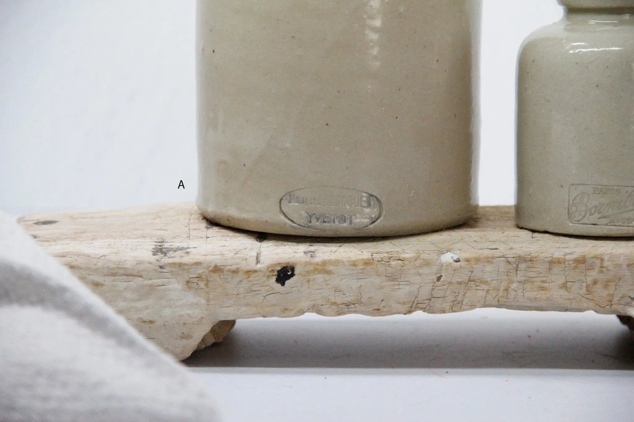 French Mustard Jar | Antique  Debra Hall Lifestyle