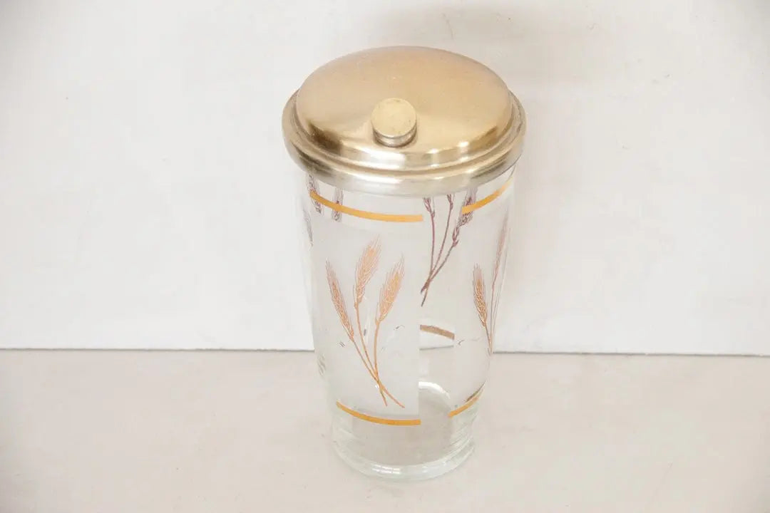 Gold Frosted Cocktail Shaker | Barware Debra Hall Lifestyle