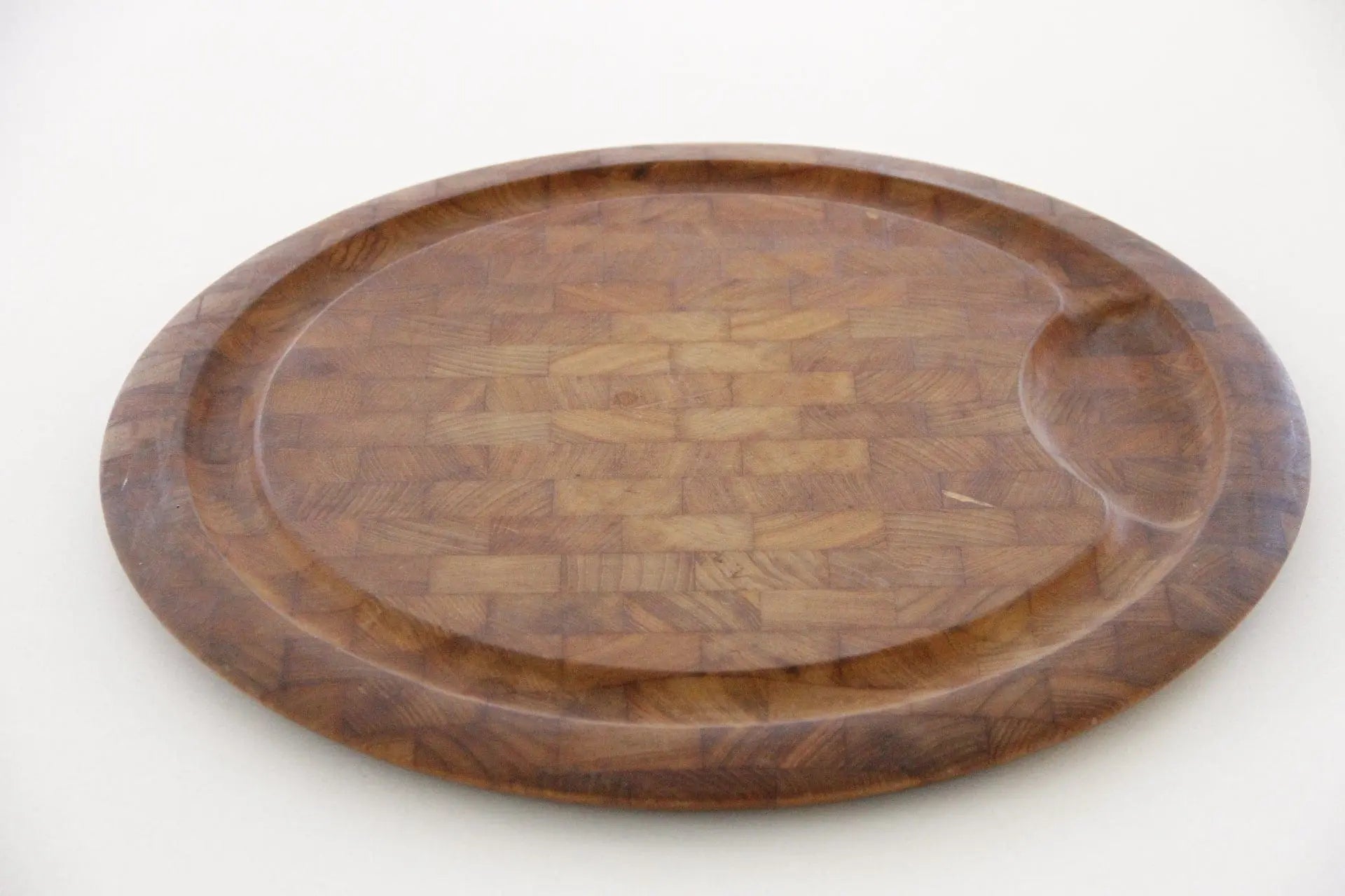Mid Century Teak Carving Board Platter | Jens H. Quistgaard  Serveware  Debra Hall Lifestyle