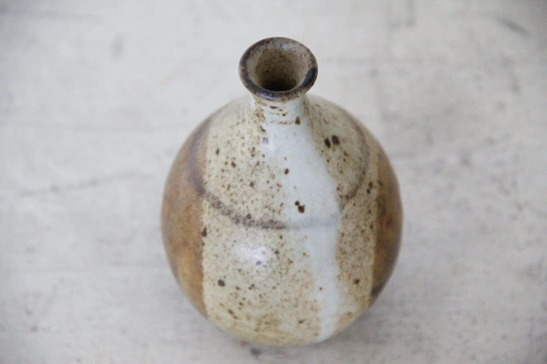 Midcentury Studio Art Pottery Vase | Neutral  Debra Hall Lifestyle