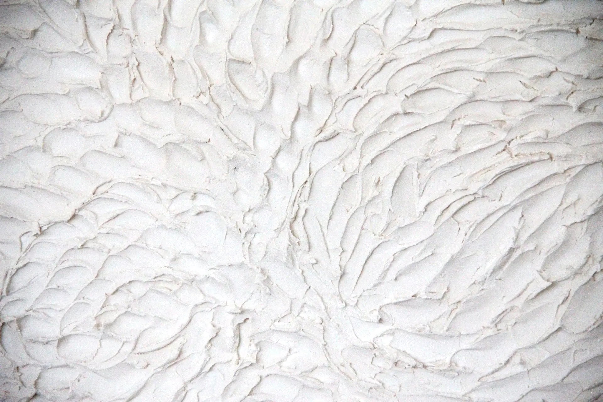 Original White Mixed Media Wall Art | Swirl  Debra Hall Lifestyle