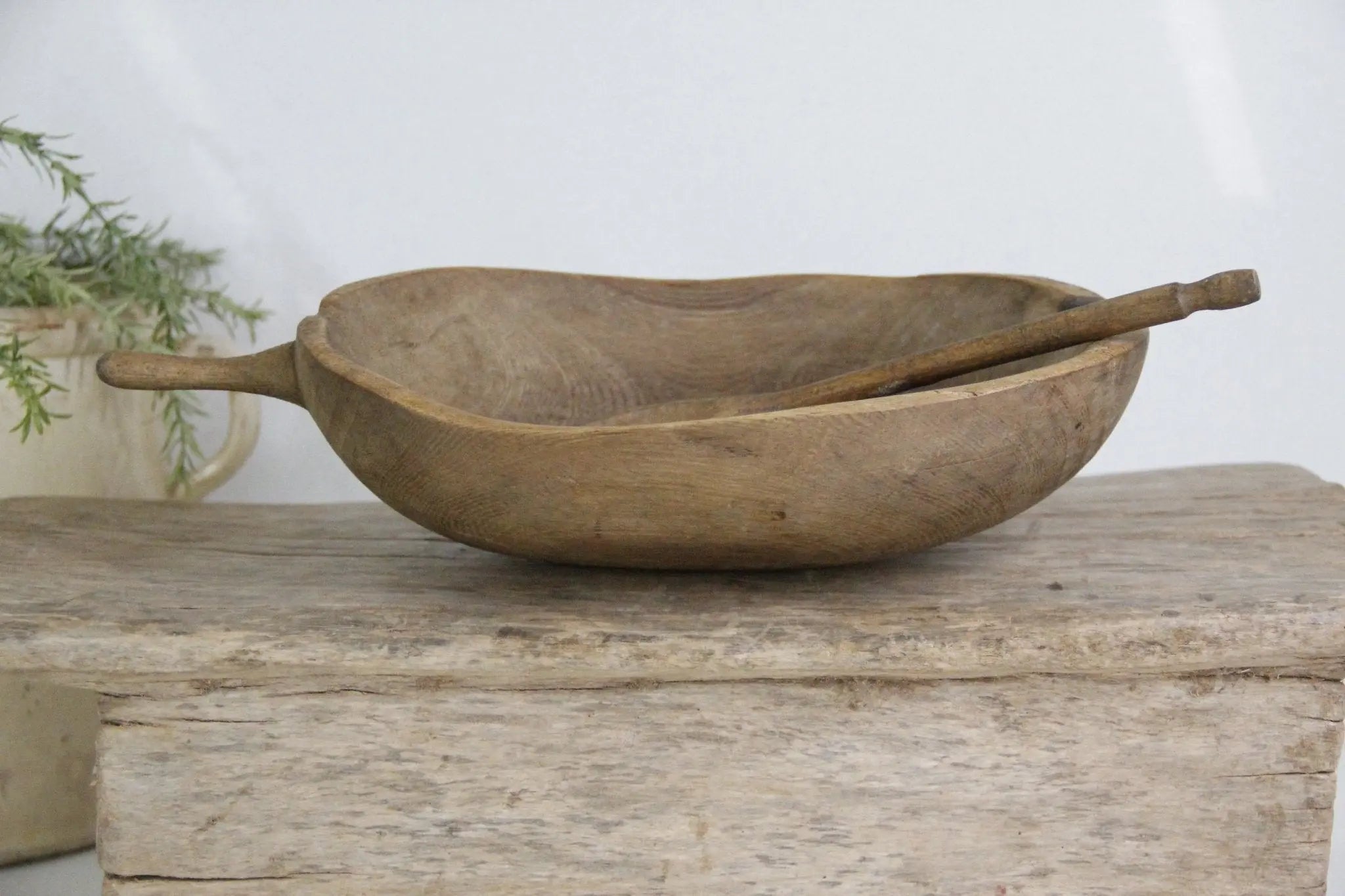 Primitive Wooden Bowl | Hand-Made Debra Hall Lifestyle