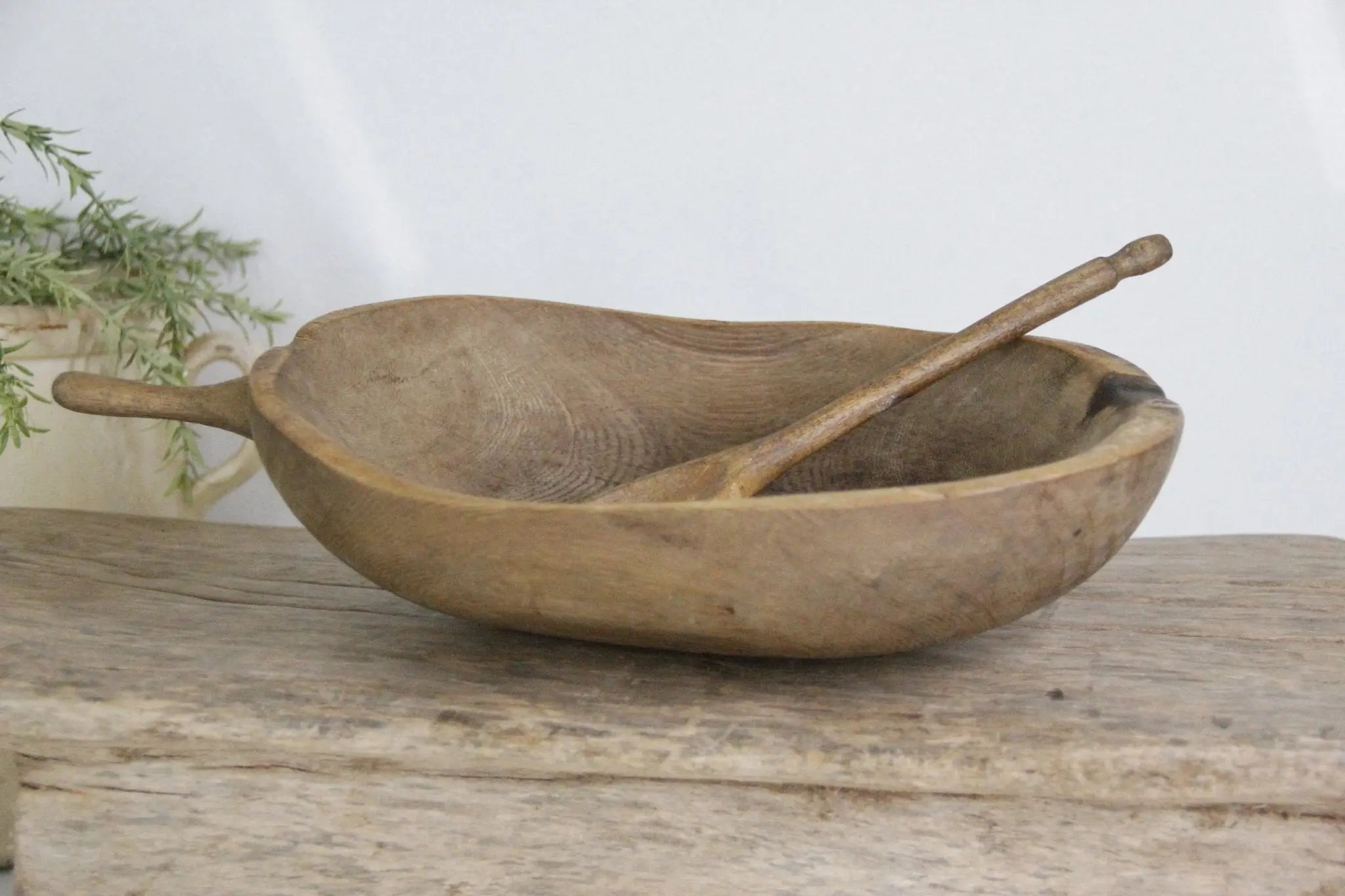 Primitive Wooden Bowl | Hand-Made Debra Hall Lifestyle