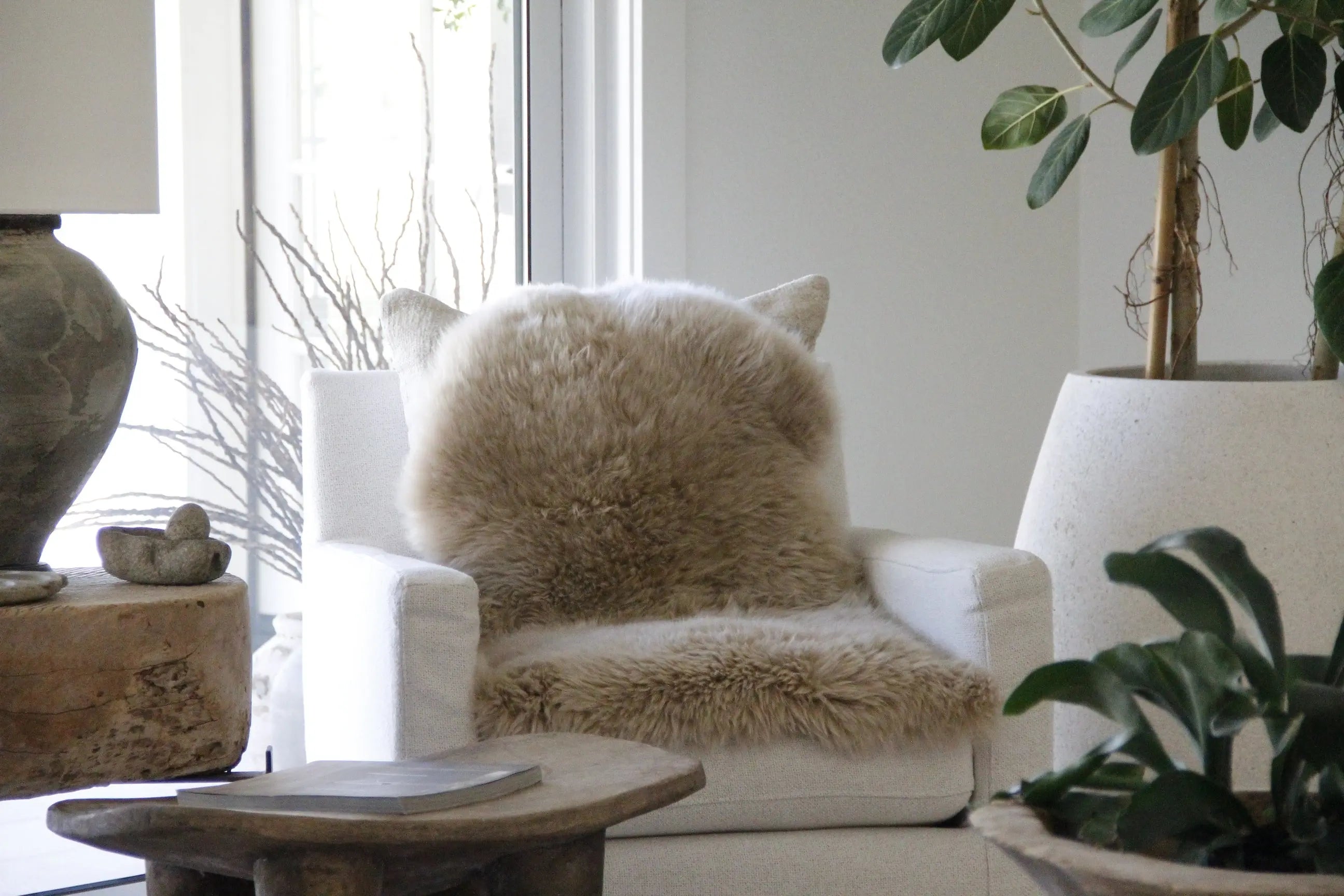 Sheepskin Pelt | Authentic Luxury Throw/Rug-Assorted Debra Hall Lifestyle