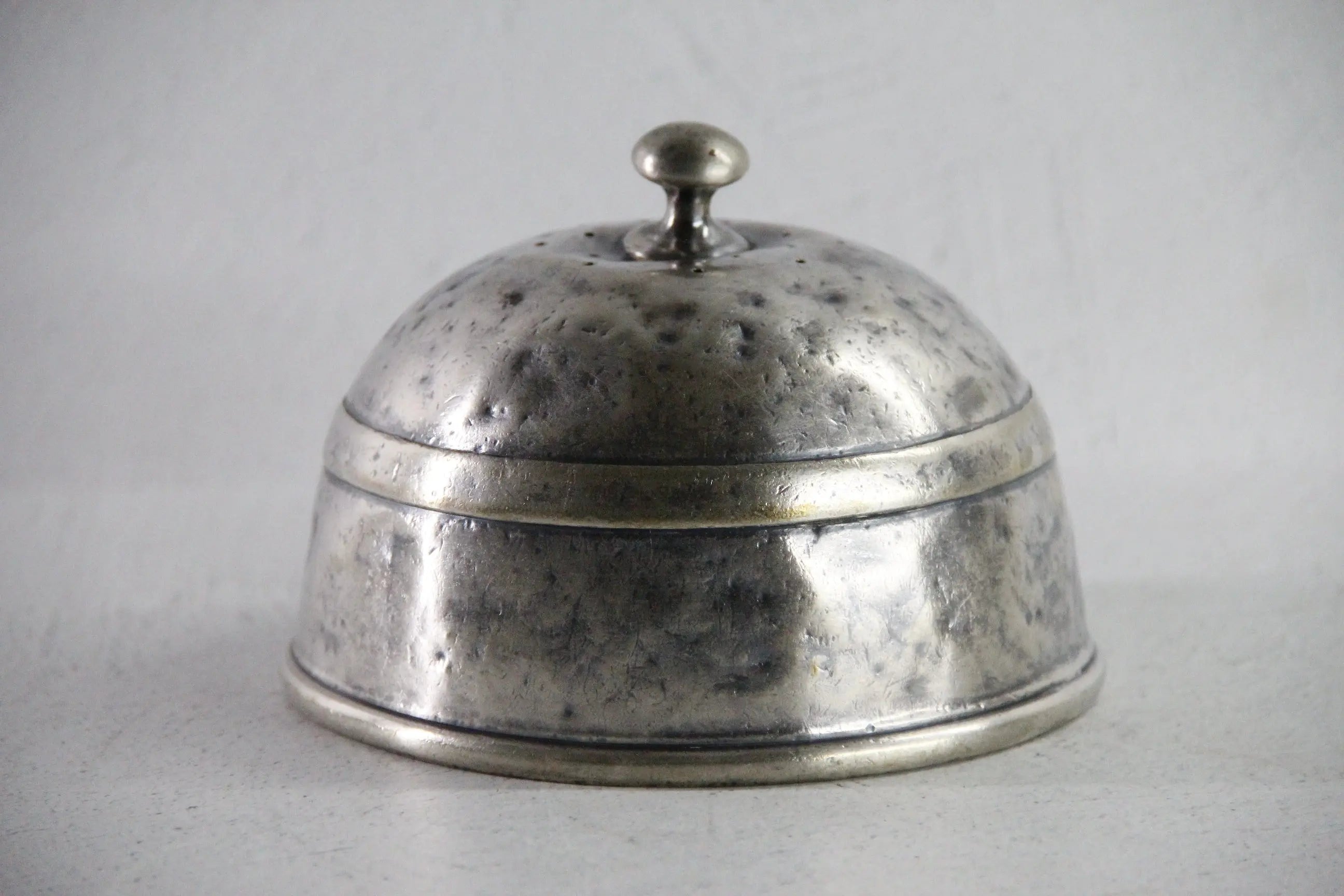 Silver Dome Food Cover Antique | Reed & Barton Hotel Silver Cheese Debra Hall Lifestyle