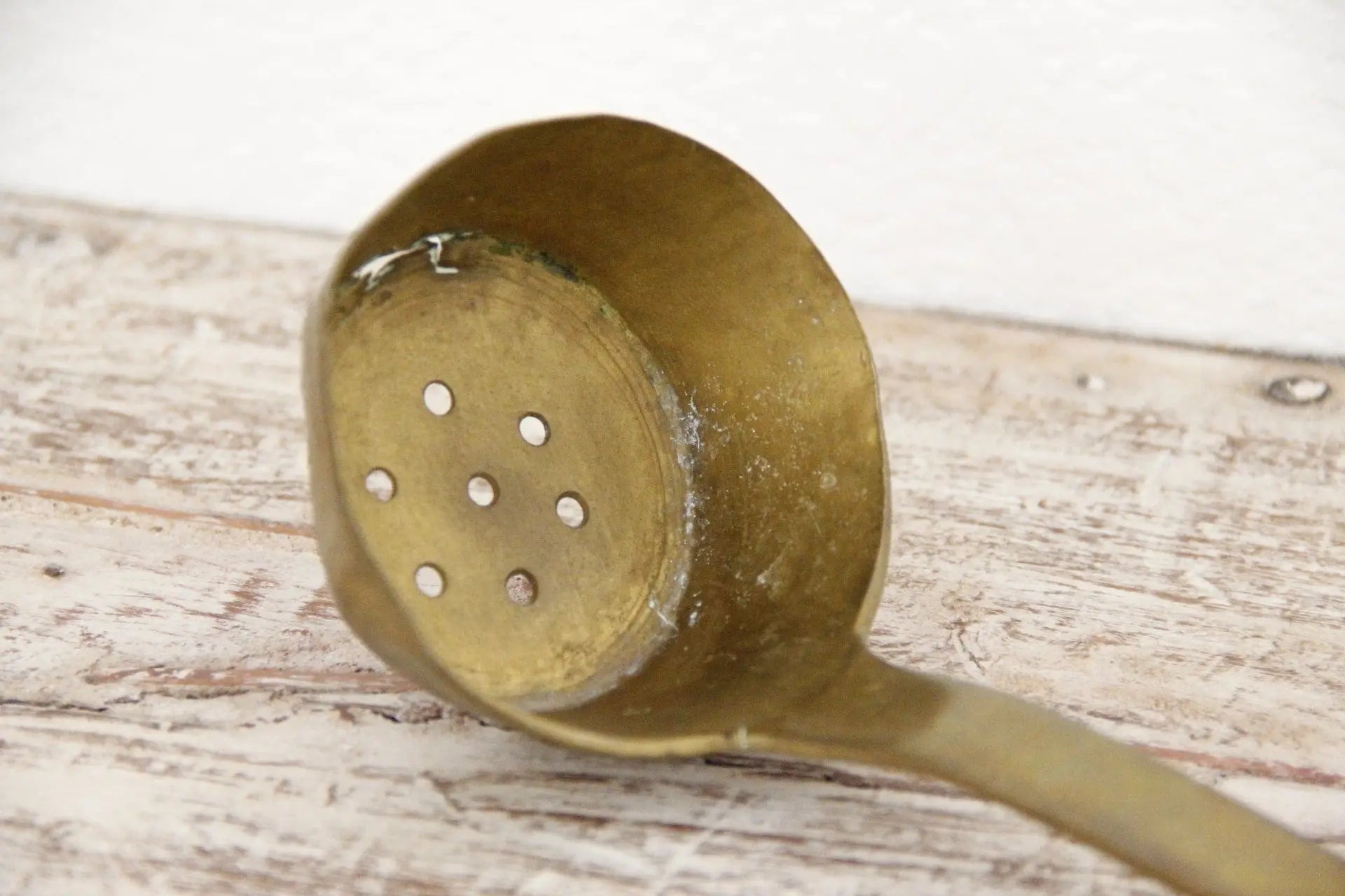 Vintage Brass Ladle | Large Serving Utensil  Debra Hall Lifestyle