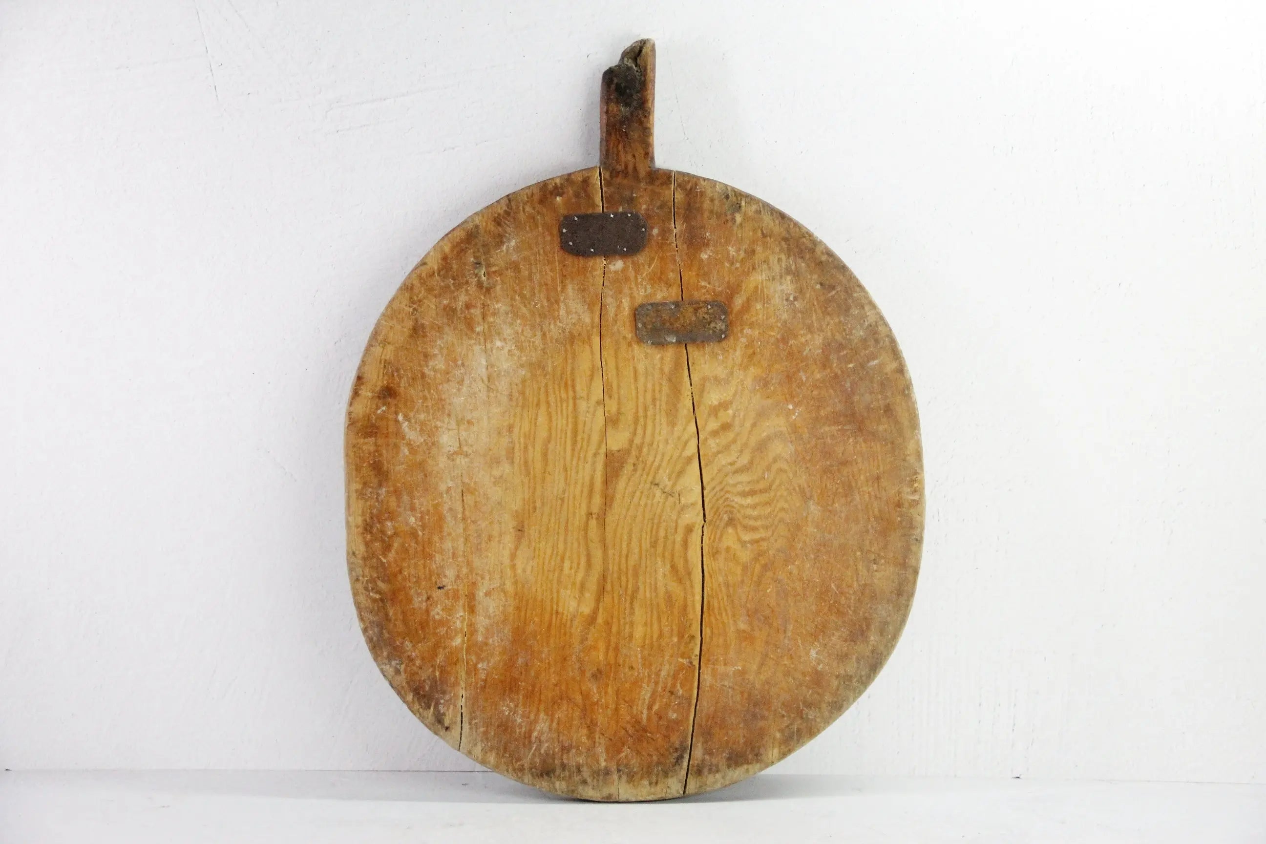 Vintage Bread Board | European Round Cutting Board Debra Hall Lifestyle