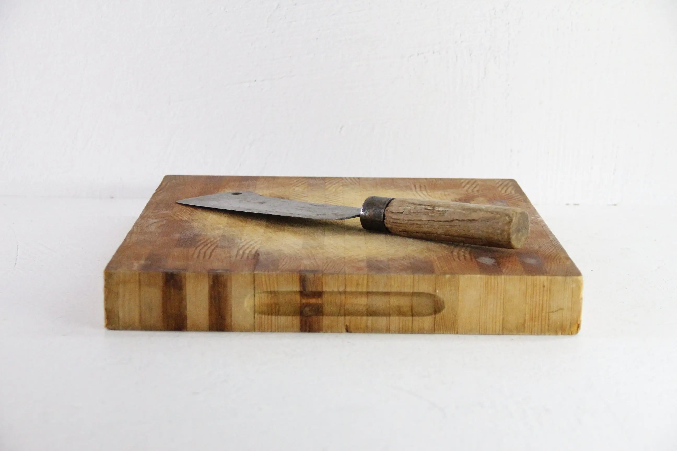 Vintage Butcher Block Cutting Board | Carving Debra Hall Lifestyle