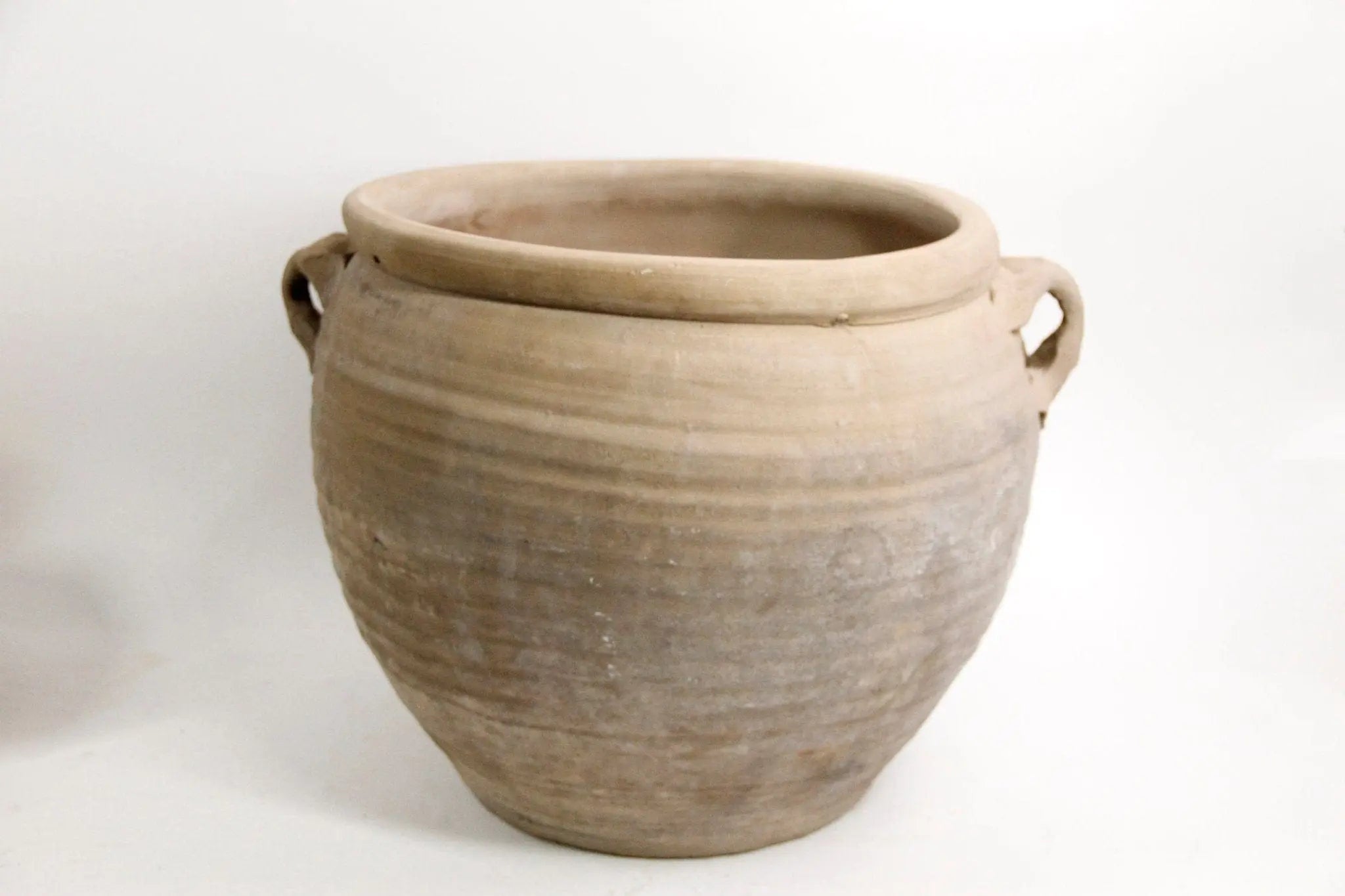 Vintage Clay Pot | XL Wabi Sabi Vessel  Debra Hall Lifestyle