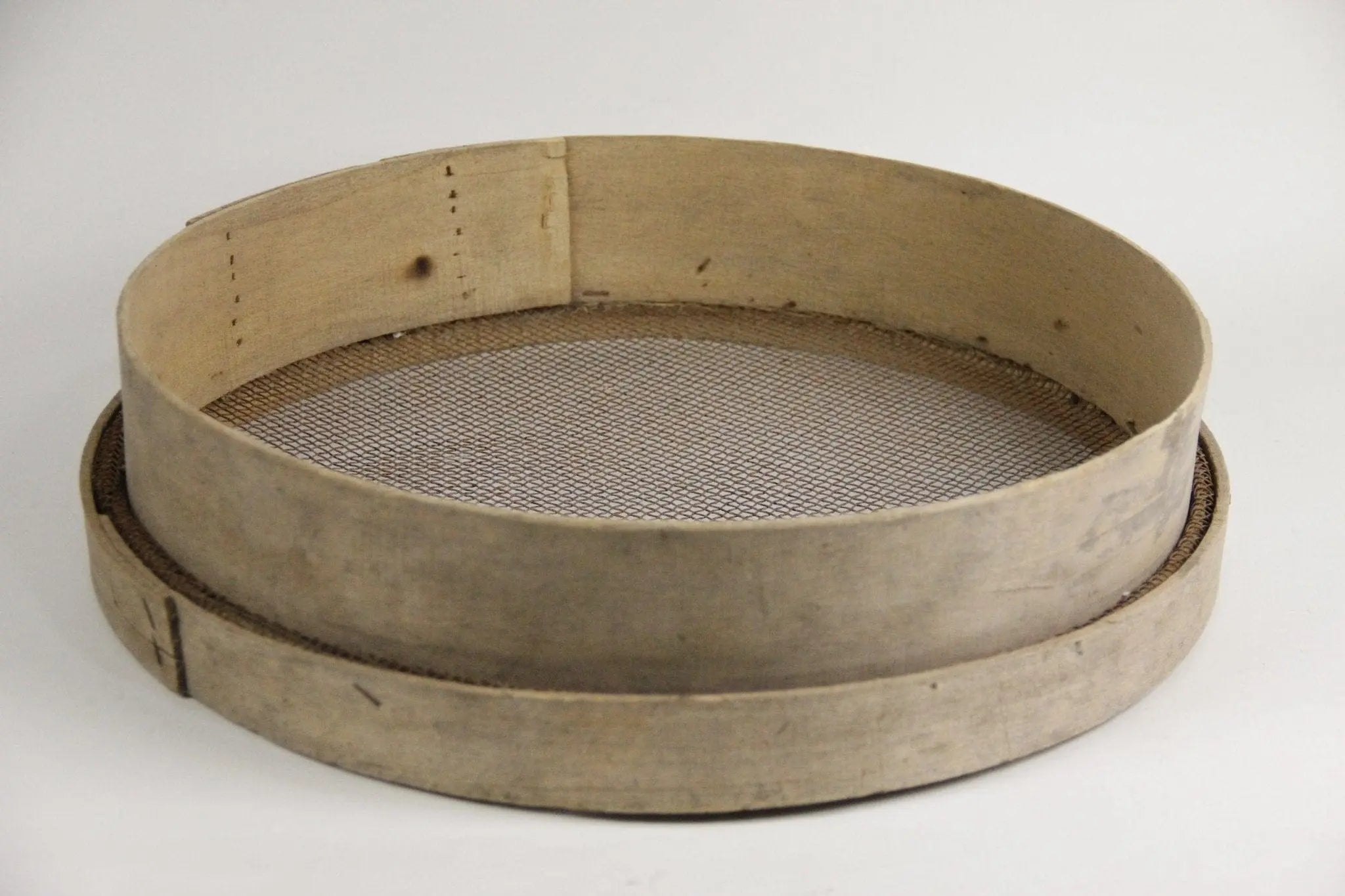 Vintage French Bentwood Sieve| Wire Flour Sifter  Debra Hall Lifestyle