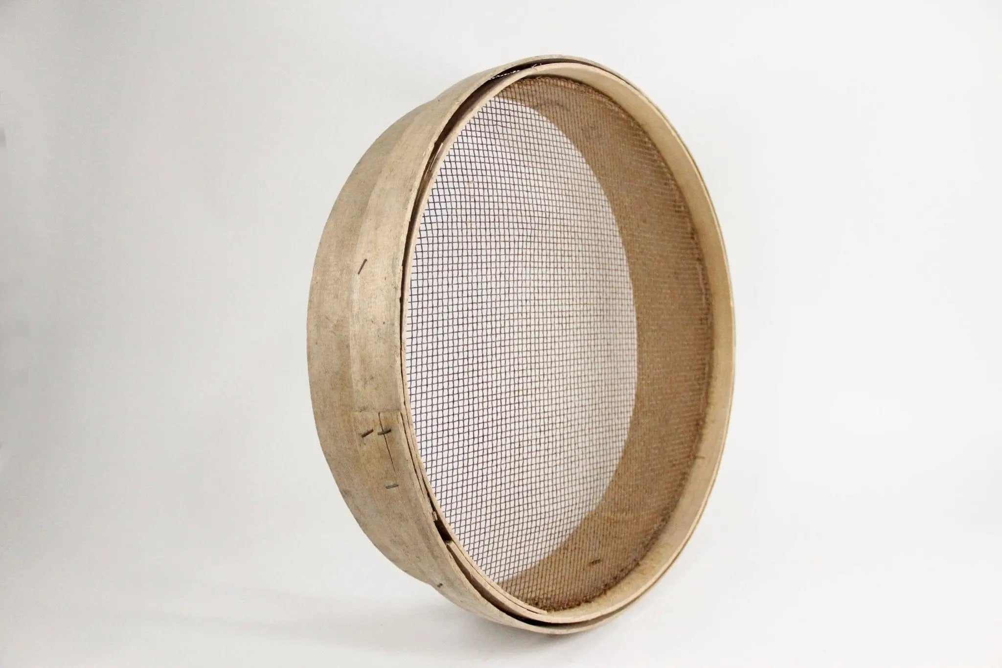Vintage French Bentwood Sieve| Wire Flour Sifter  Debra Hall Lifestyle