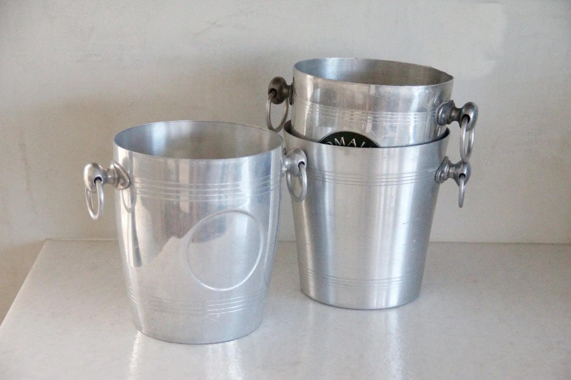 Vintage French Champagne Buckets | Barware | One  Debra Hall Lifestyle