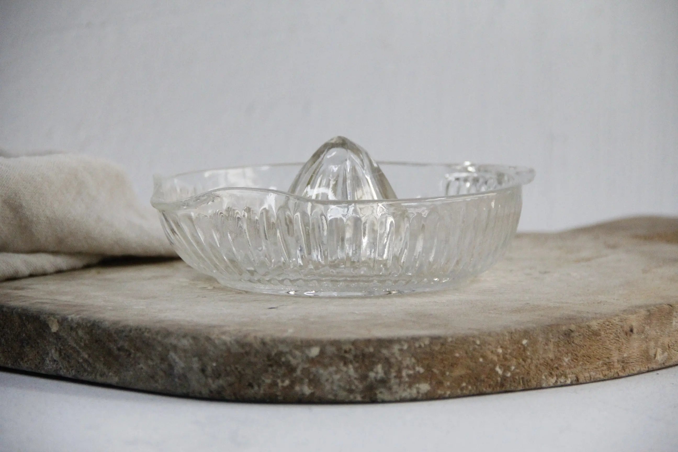 Vintage Glass Juicer Reamer-Citrus | 1930s Kitchen Decor Debra Hall Lifestyle
