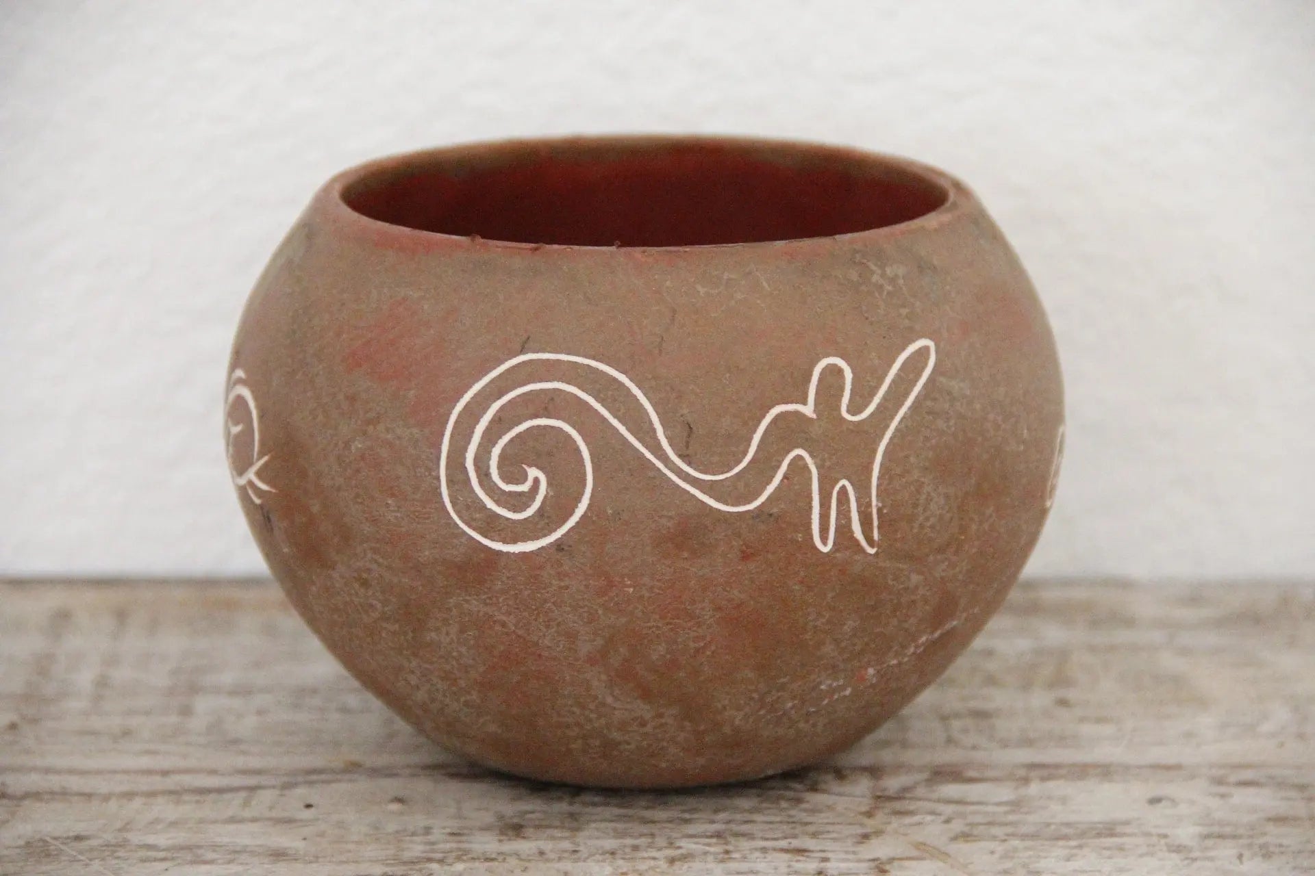 Vintage Native American Pottery Low Bowl | Hand Made  Debra Hall Lifestyle
