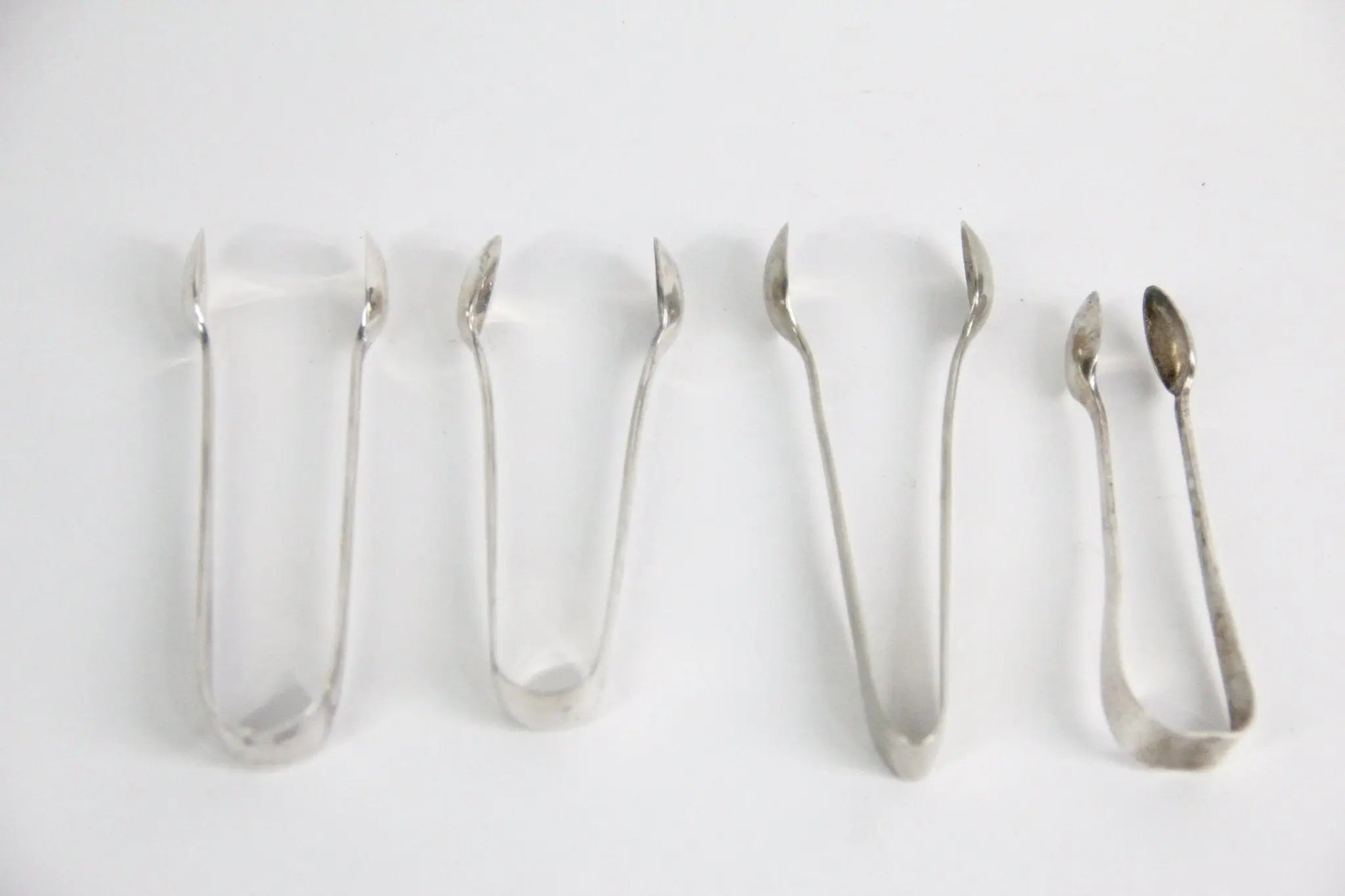 Vintage Silver Sugar Tongs | France Debra Hall Lifestyle