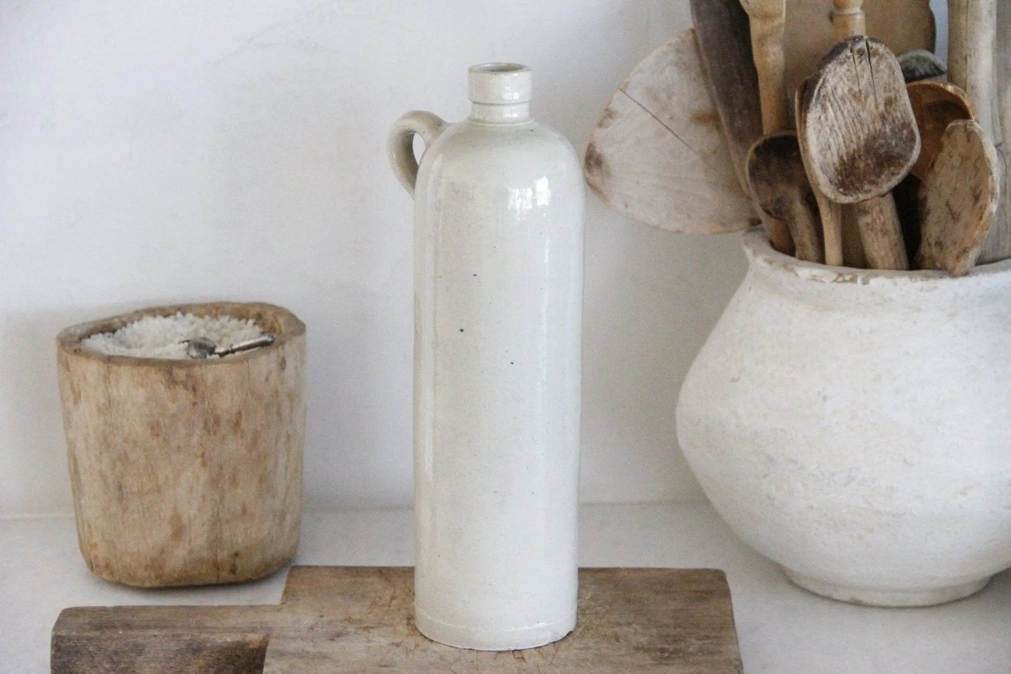 Vintage Stoneware Bottle | France  Debra Hall Lifestyle