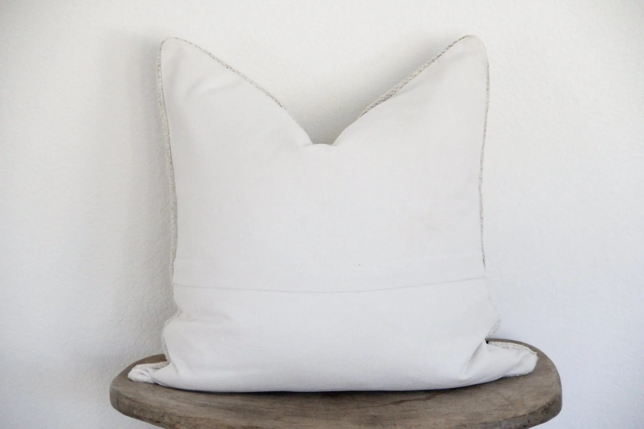 Vintage Textile Pillow | Berber Hemp Natural  Debra Hall Lifestyle