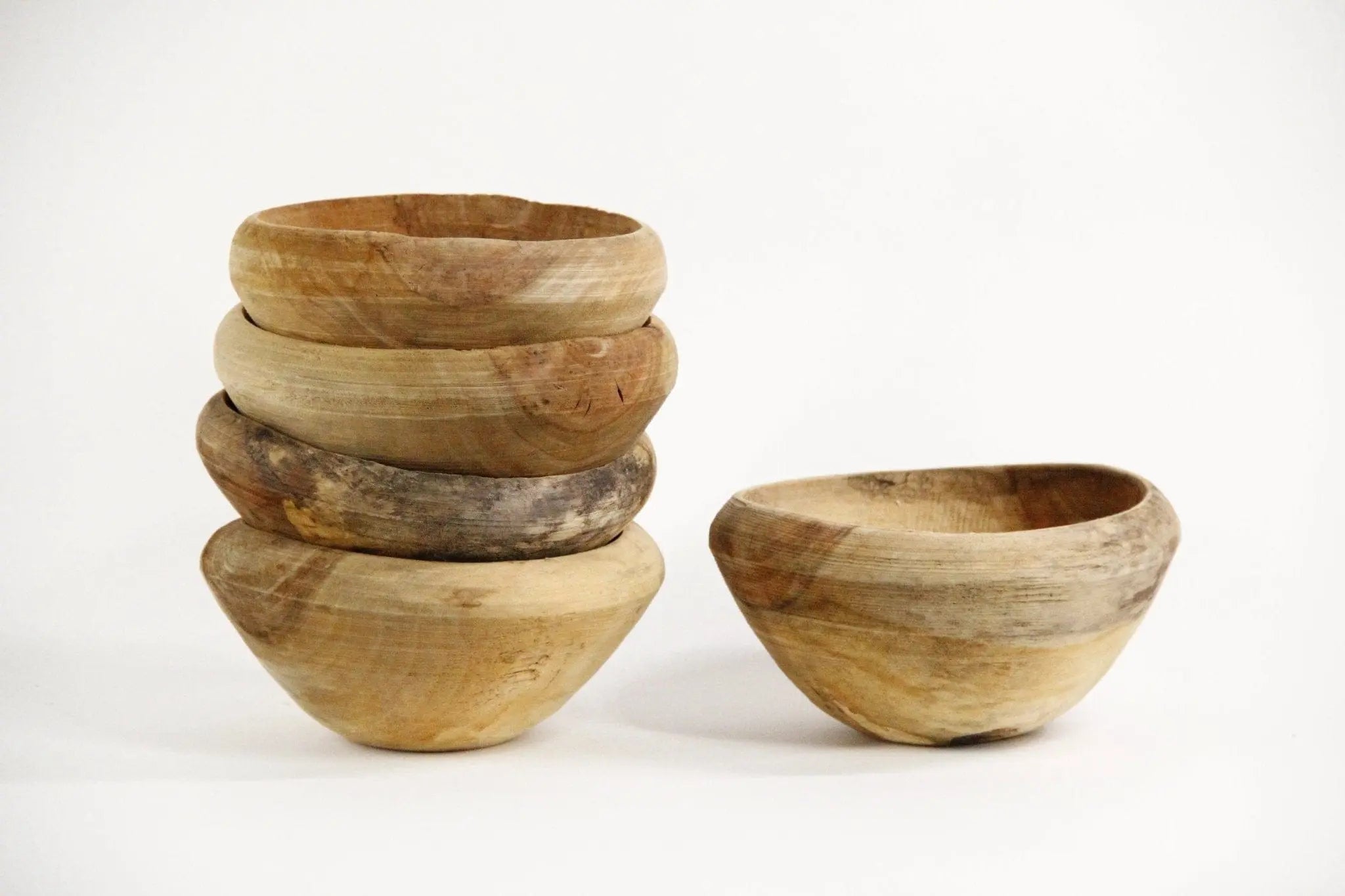 Vintage Wood Bowl | Morocco Debra Hall Lifestyle