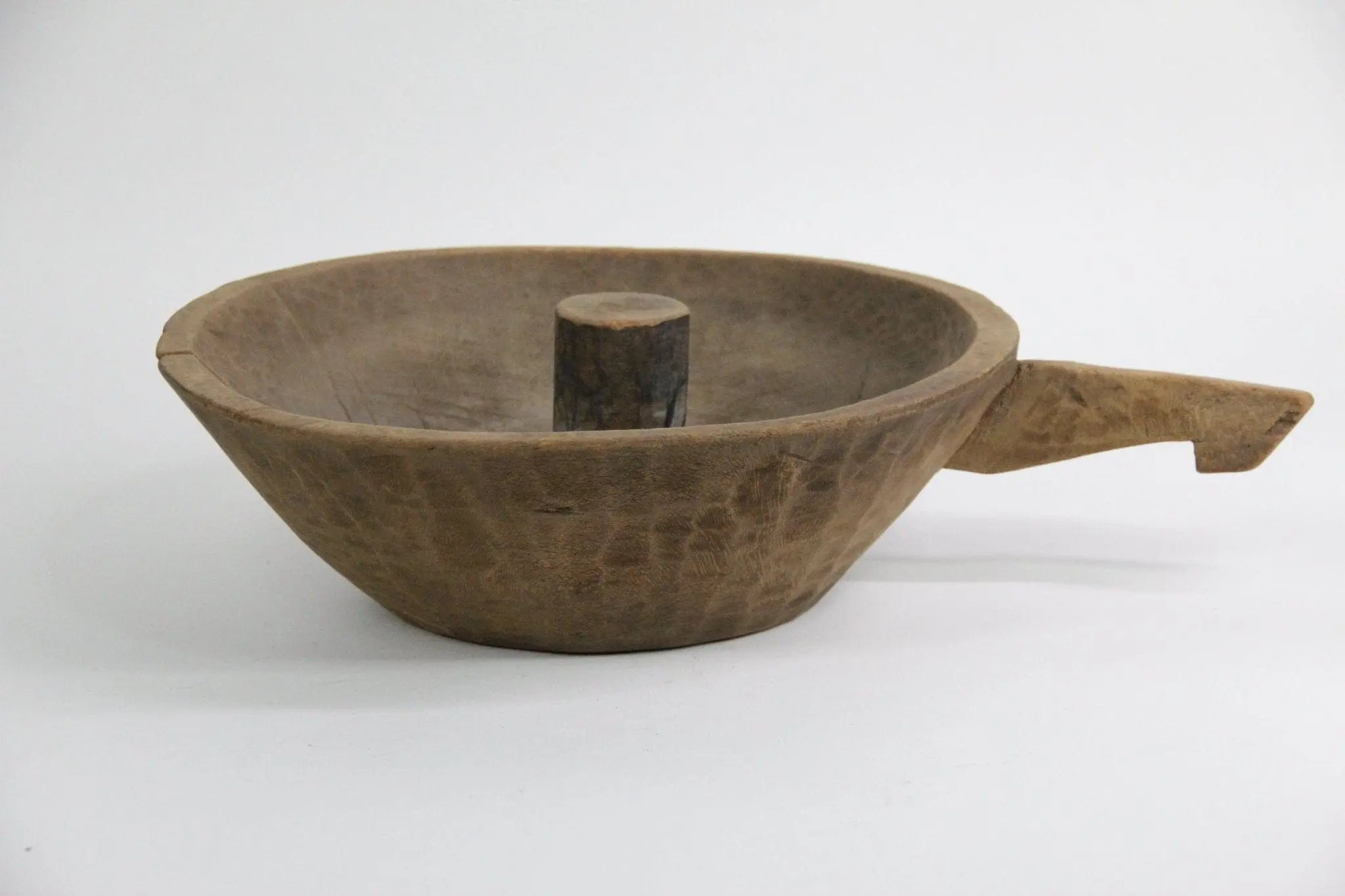 Vintage Wood Dough Bowl | India Debra Hall Lifestyle