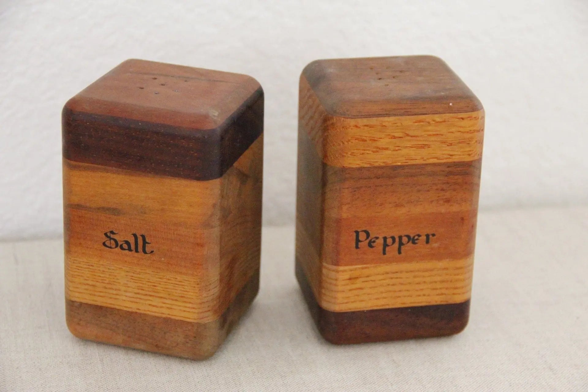 Vintage Wood Pepper Mill & Salt Shaker Sets | Pair  Debra Hall Lifestyle