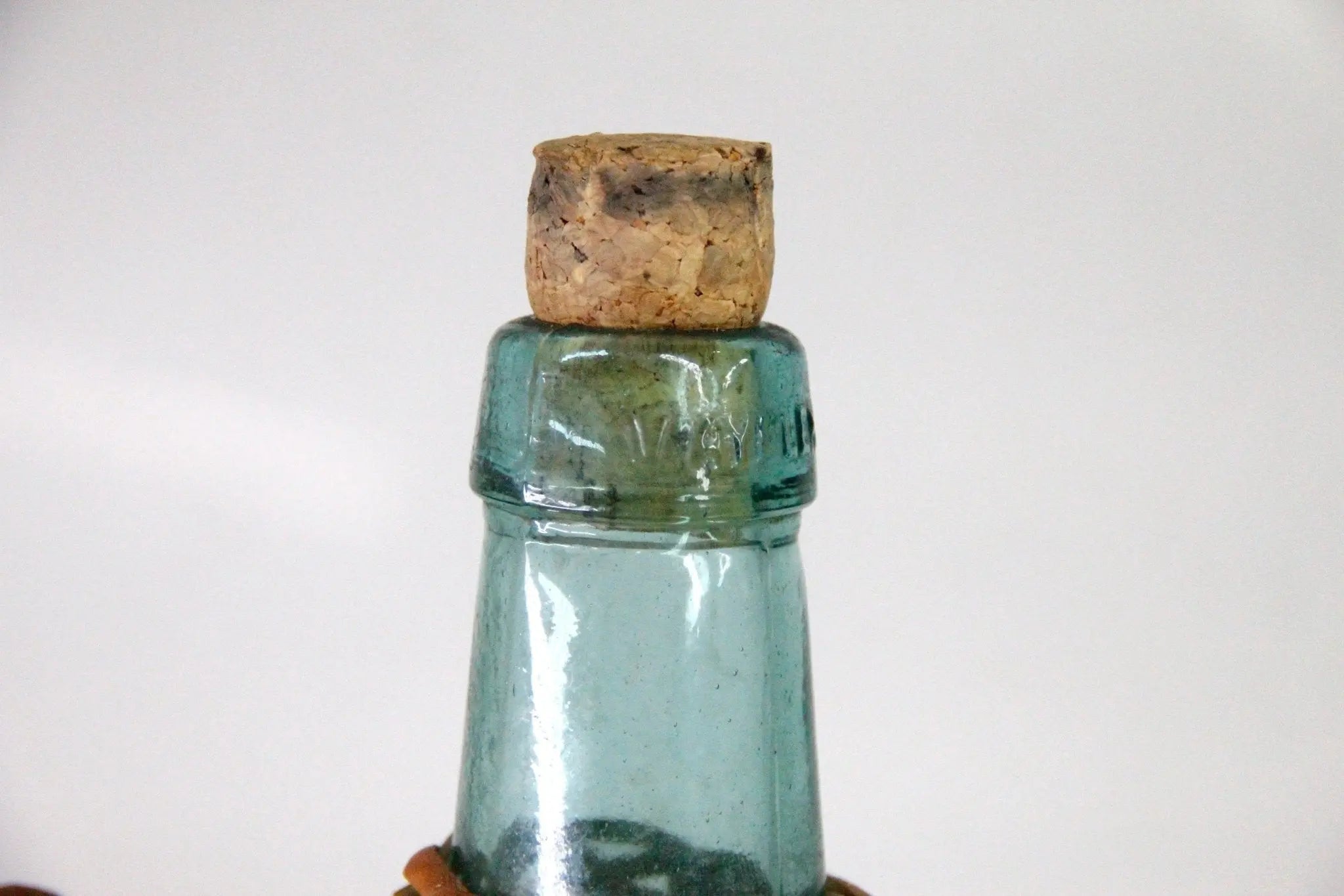 Wicker Bottle | Antique Demi-John  Debra Hall Lifestyle