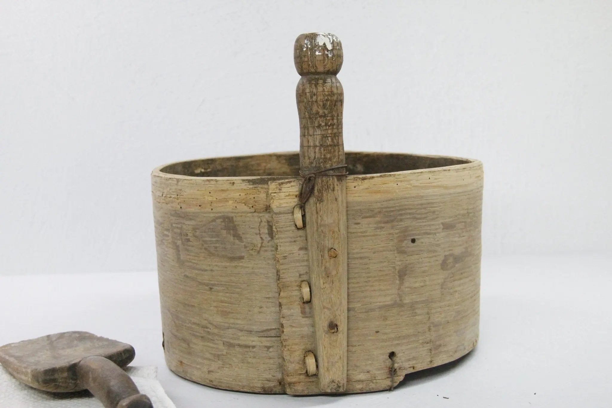Wooden Cheese Mold |  Antique Hungarian  Debra Hall Lifestyle