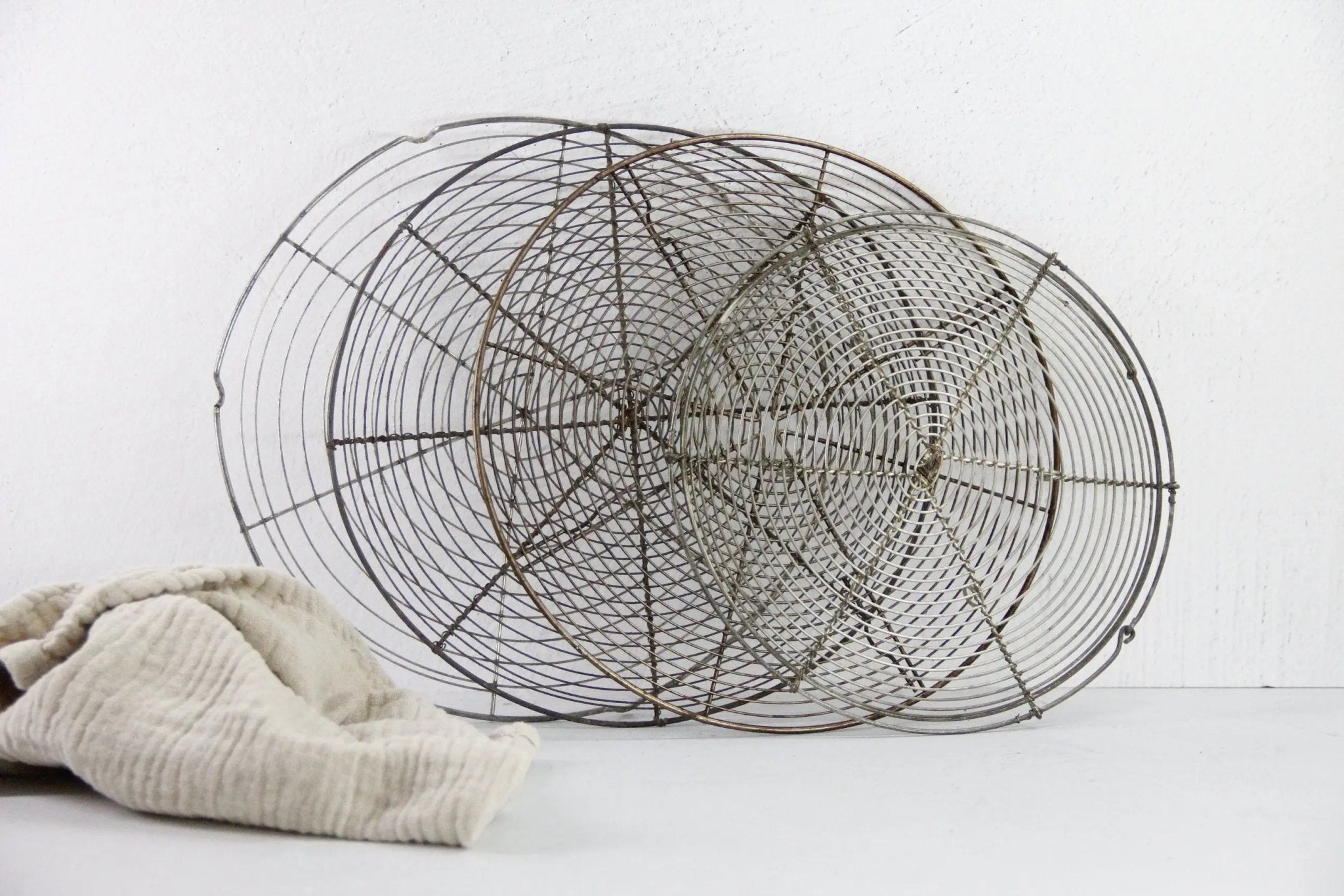 Antique French Wire Cooling Rack | Wire Trivet Medium - Debra Hall Lifestyle