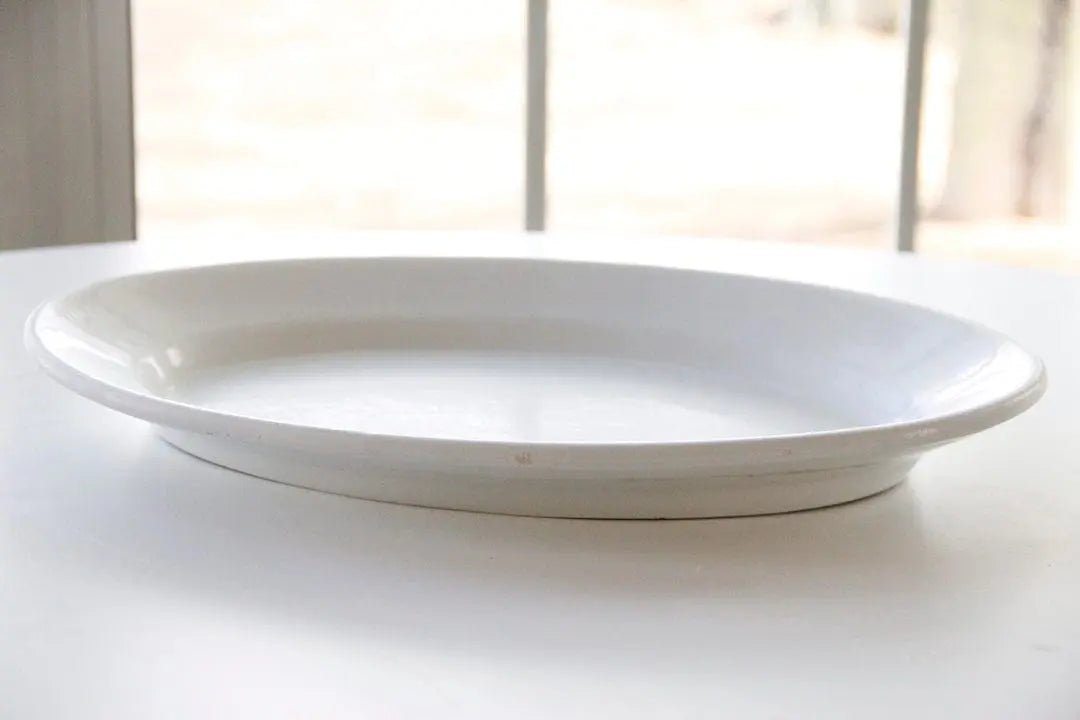 Antique Ironstone Platter | Mellor Taylor Serveware - Debra Hall Lifestyle